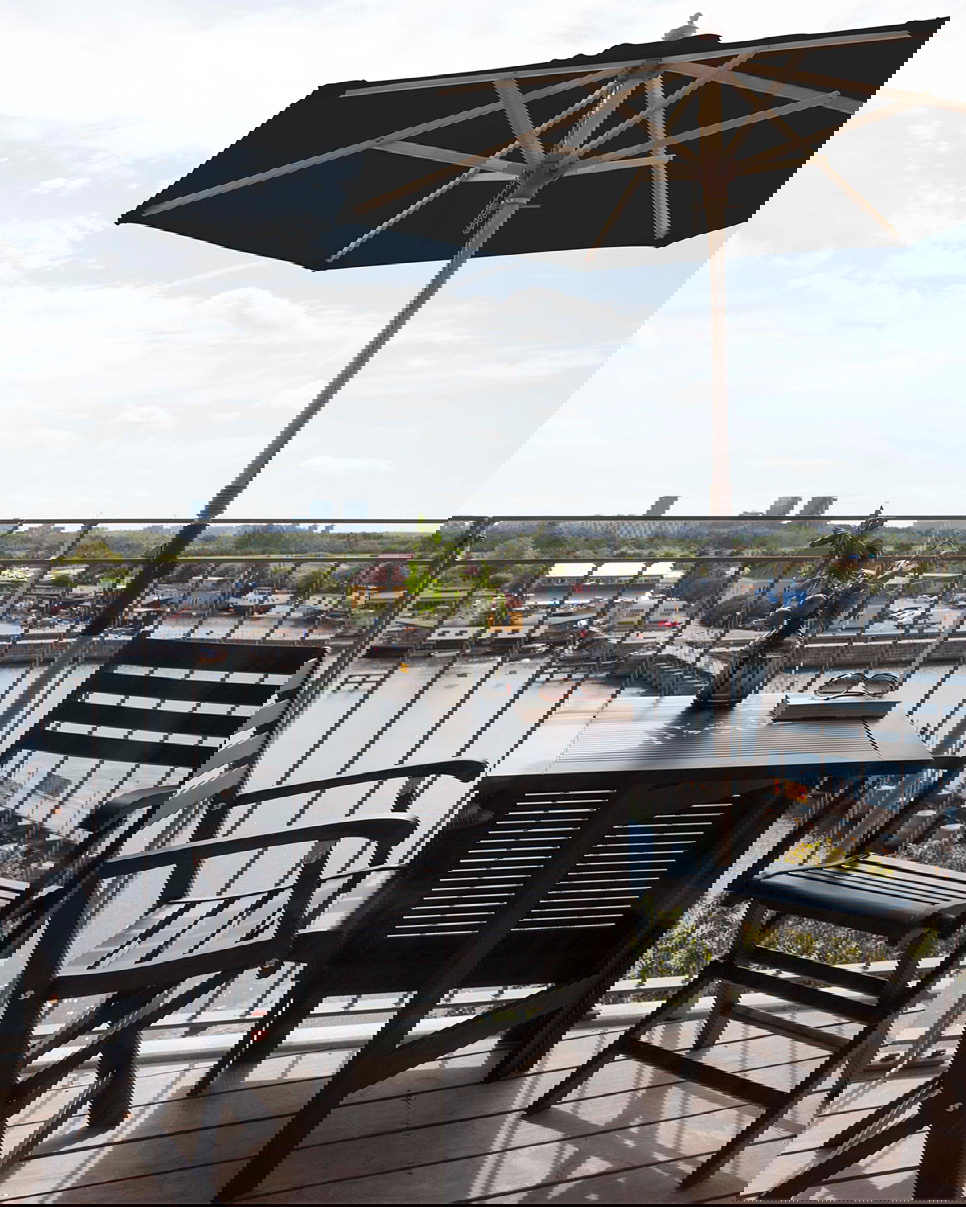 Butterfly klaffbord svart