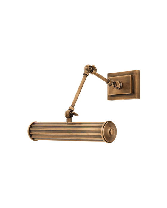 Luca Wall Lamp Antique Brass S