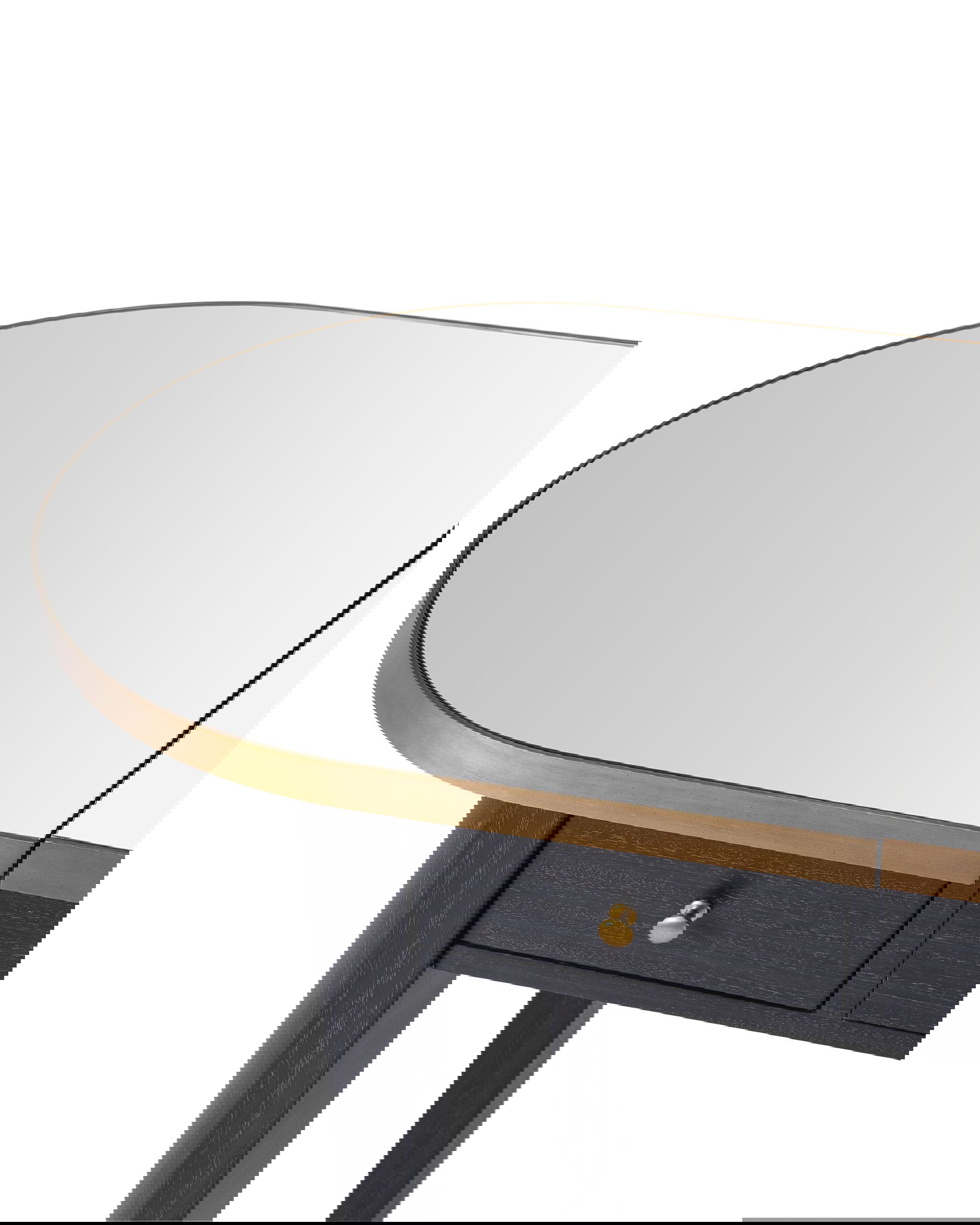 Toulouse sminkbord charcoal grey