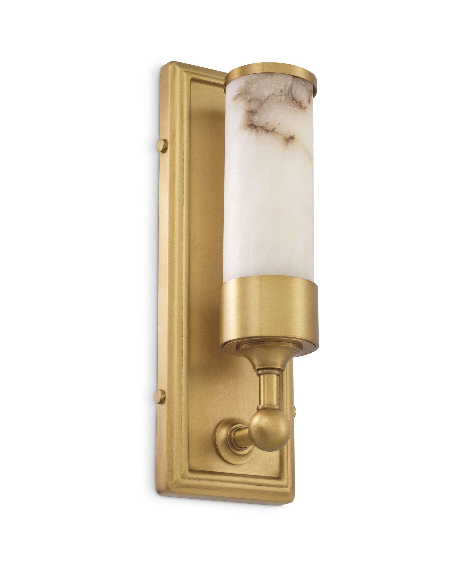 Valentine vägglampa antique brass