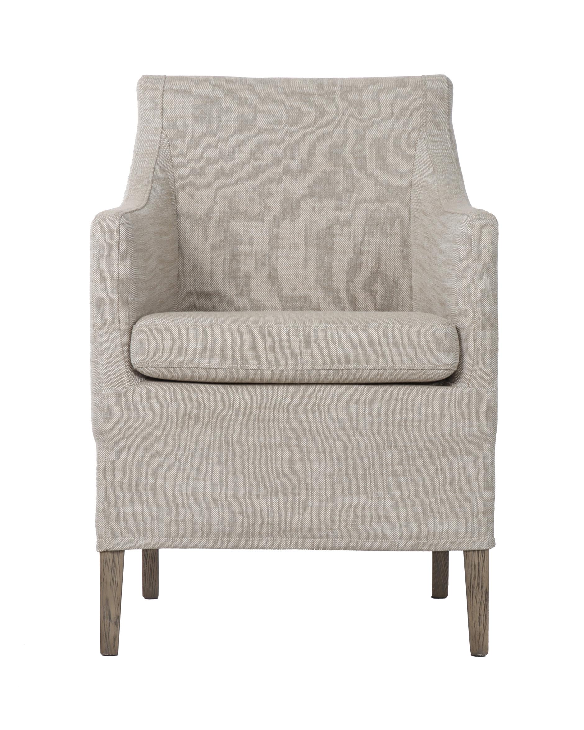 Avignon Dining Chair Sophie linen  Pearl Grey