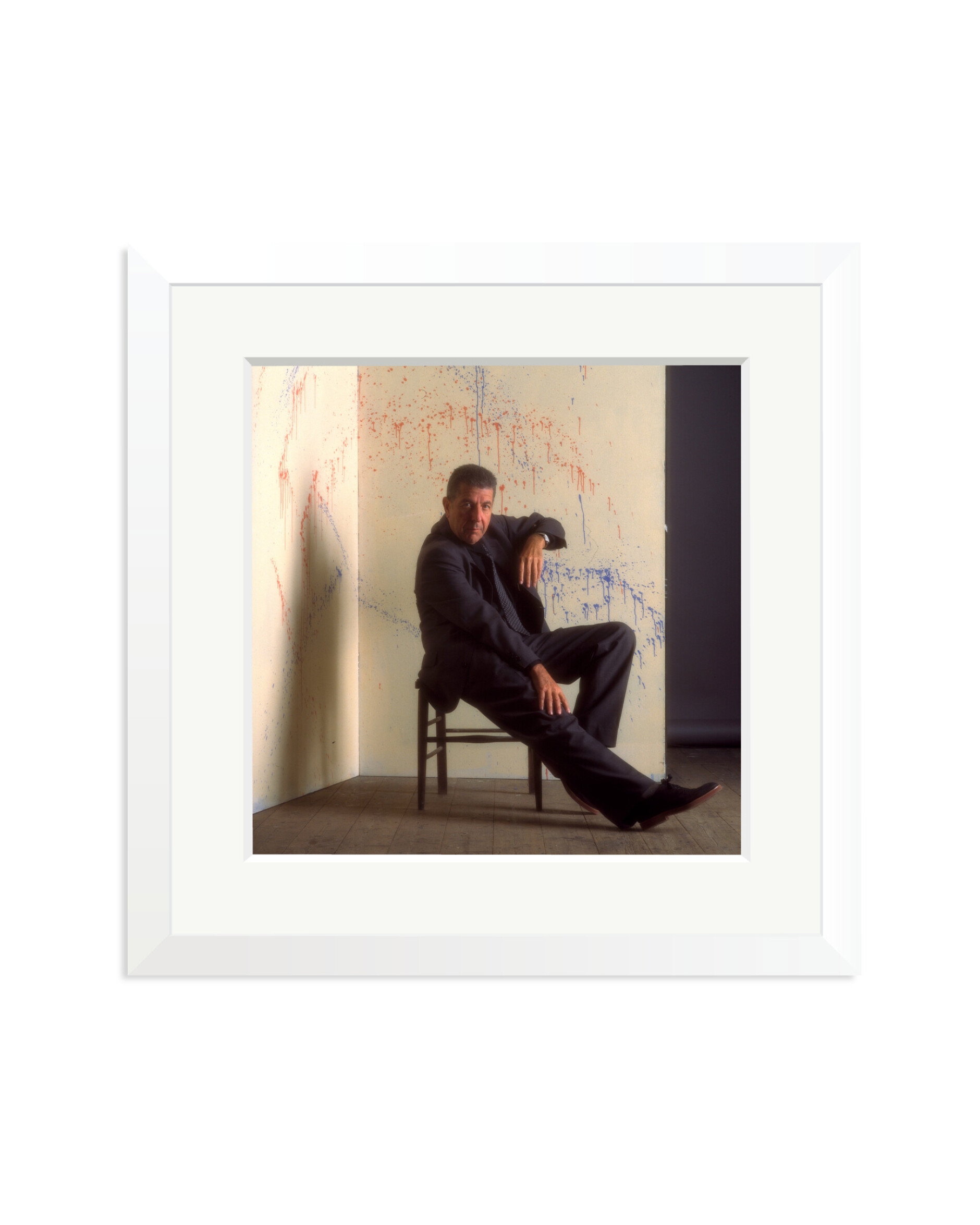 Leonard Cohen, 1994 White / Medium