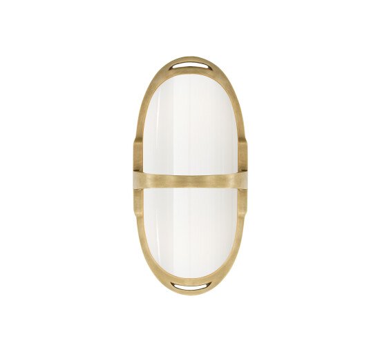 null - Westbury Double Sconce Natural Brass