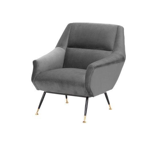 Exile chair grey OUTLET