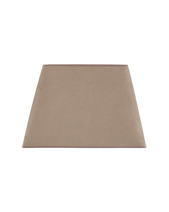 Firkantet lampskærm camora camel