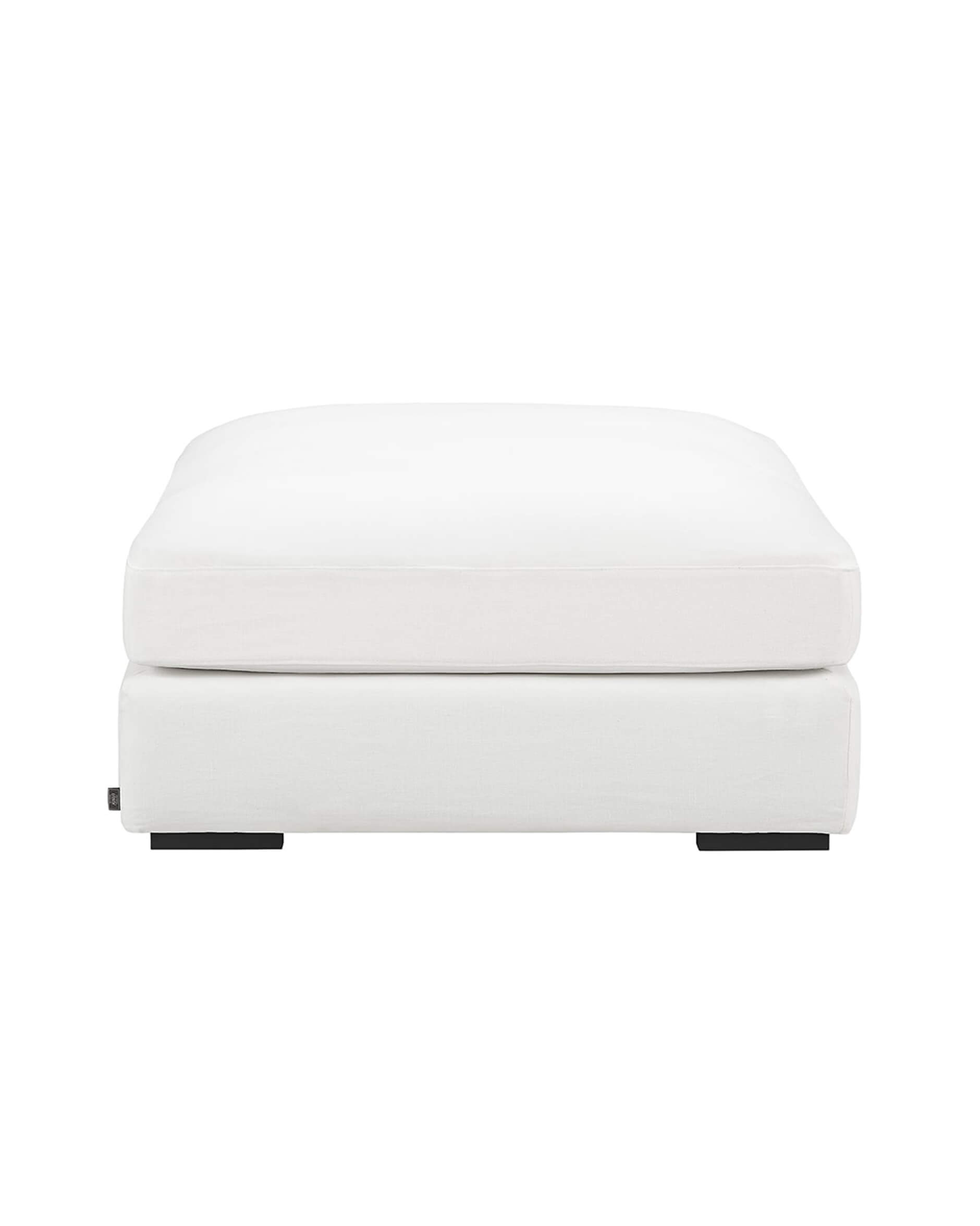 Tulum fotpall colonella white