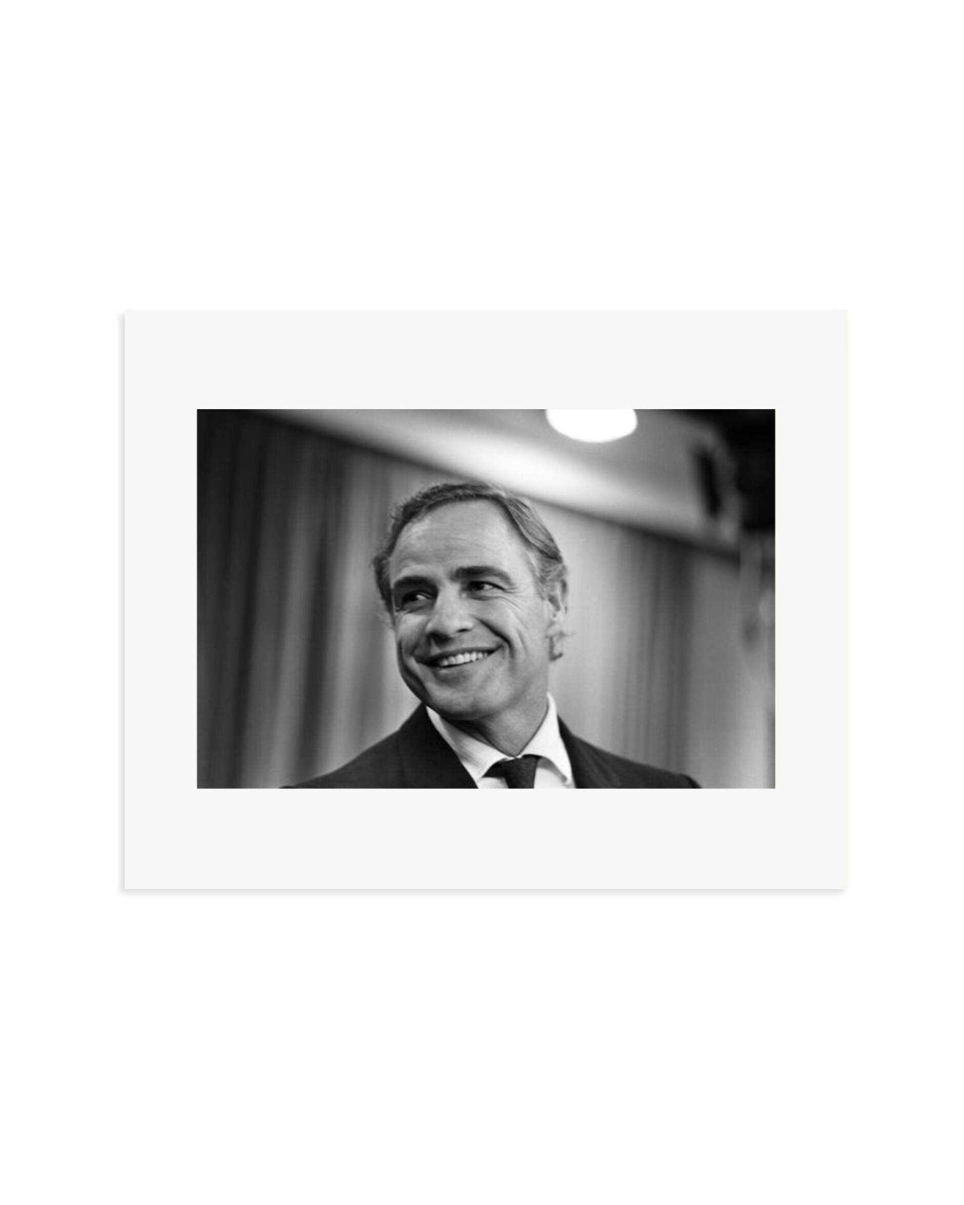 Marlon Brando at London Airport Print Only / Medium