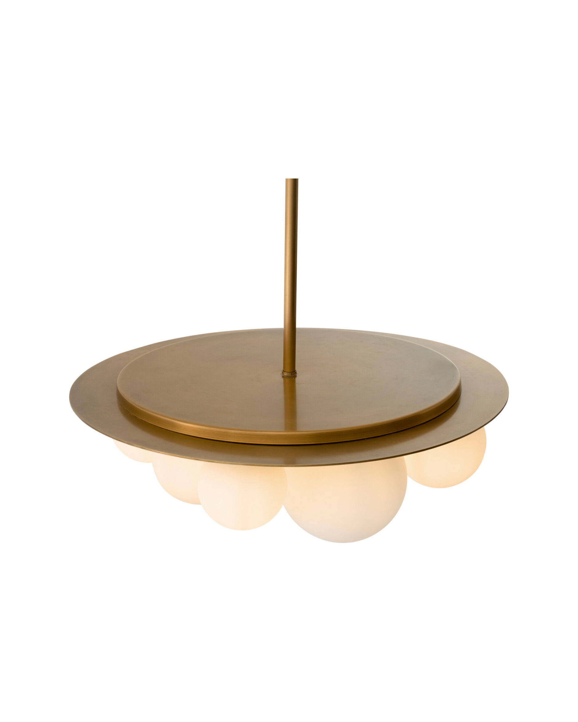 Orsini takkrona antik mässing