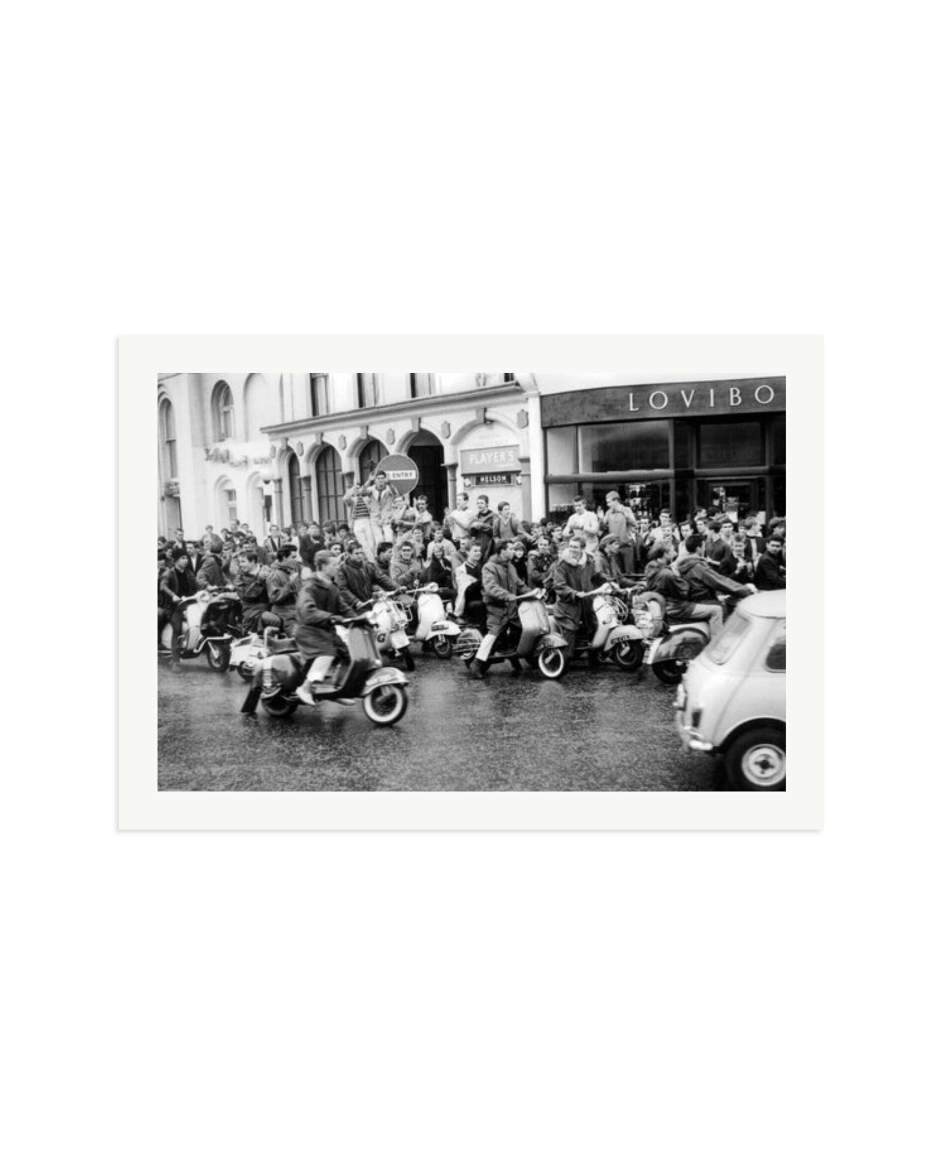 Mods and Teddy Boys Print Only / XXL