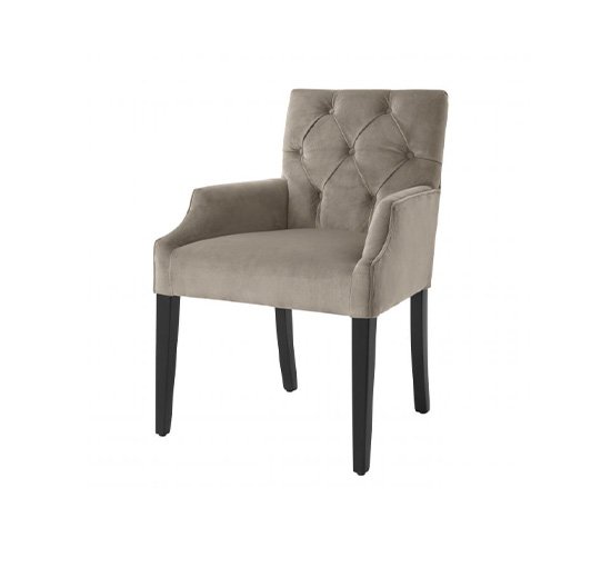 null - Athena Dining Chair Greige