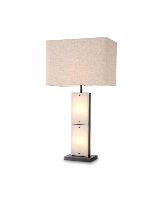 Ortiz bordslampa brons