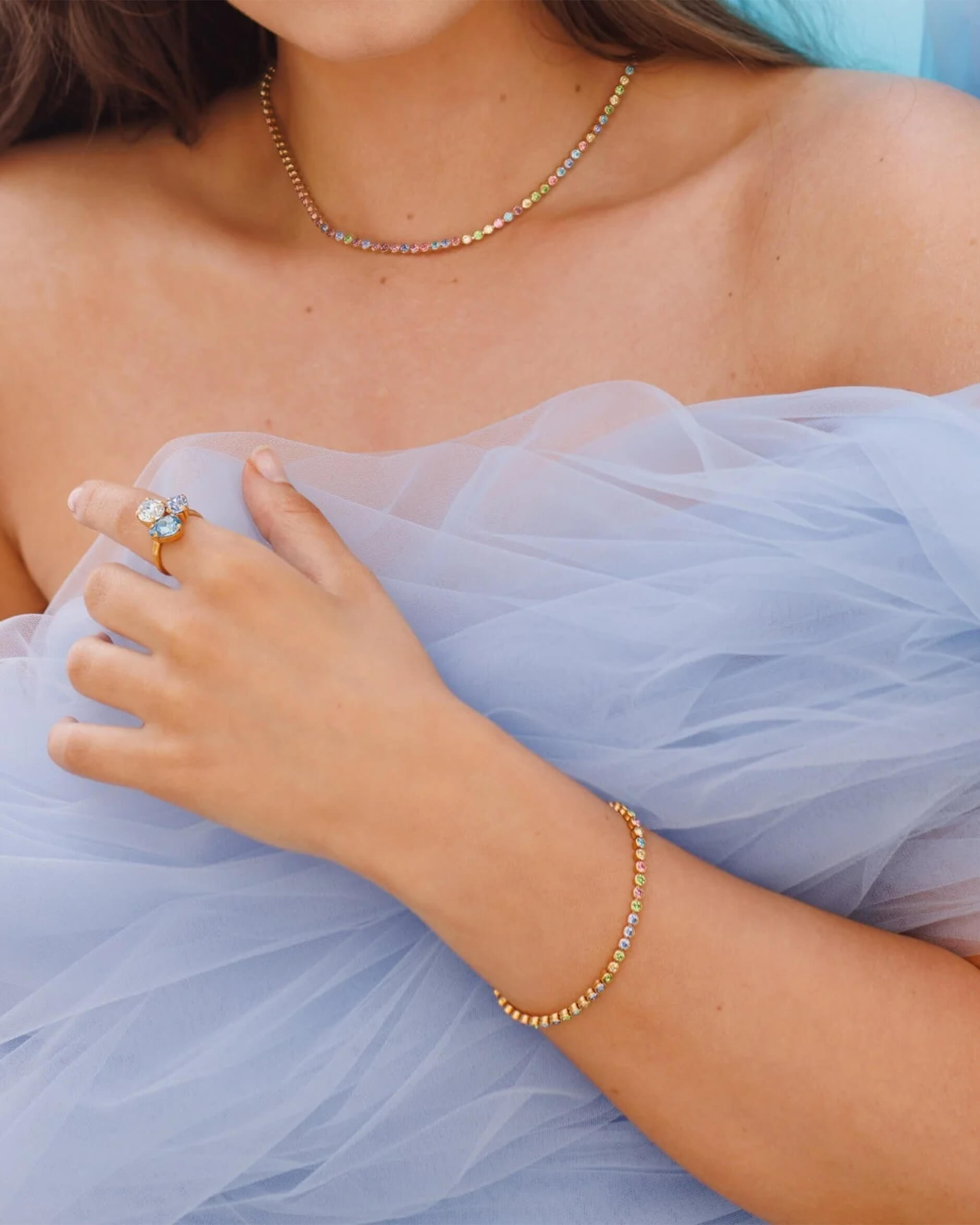 Siri bracelet pastel combo