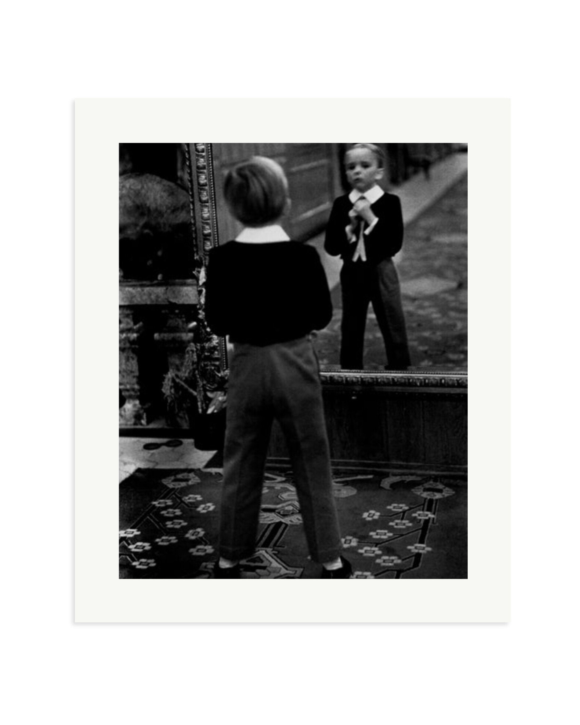 English Boy at Grand Hotel Print Only / Large