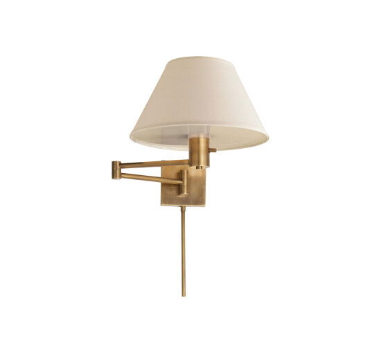 Antique Brass - Classic vägglampa mässing