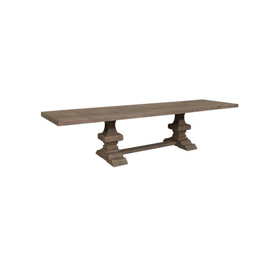 null - Paris Extending Dining Table Pebbles Grey