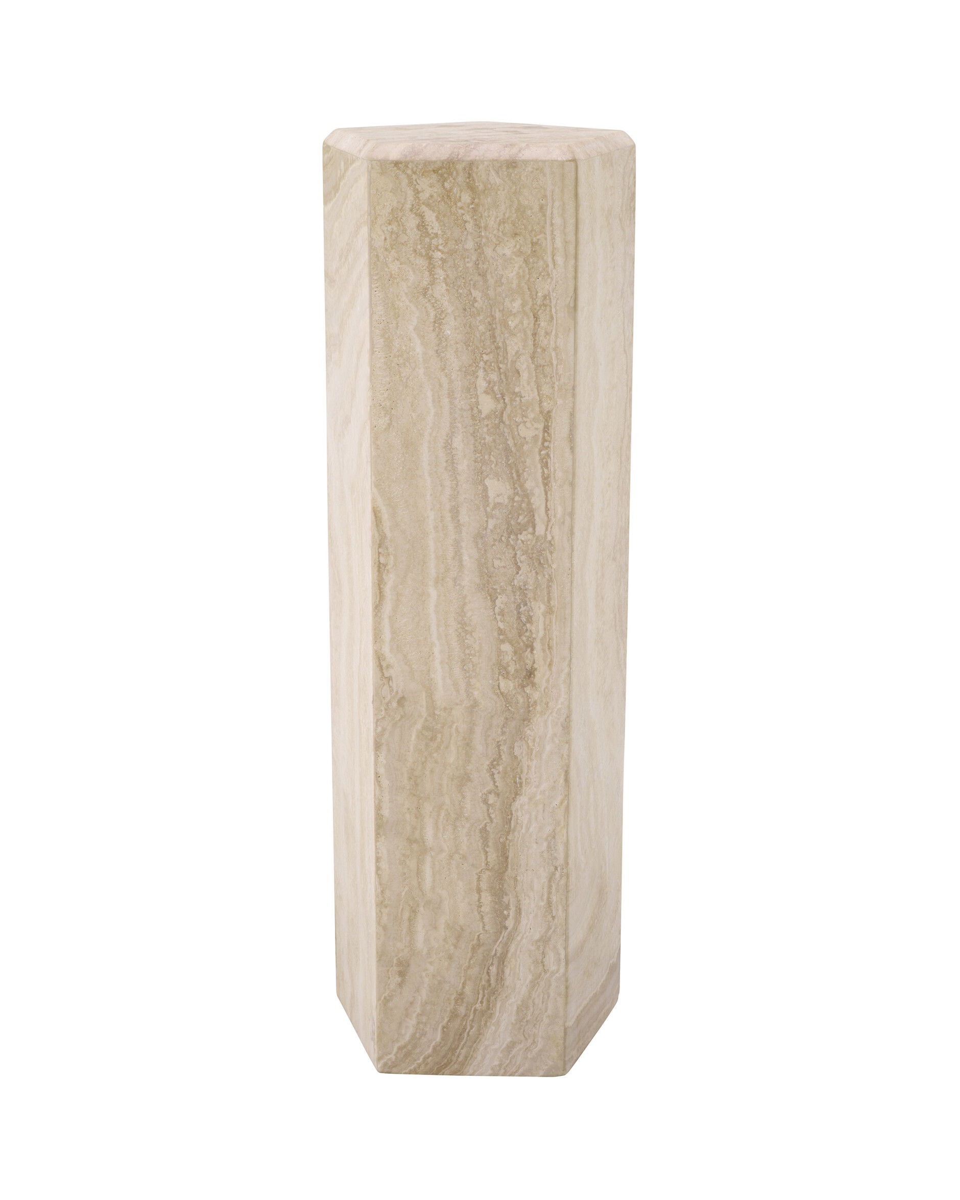 Cuneo piedestal travertine