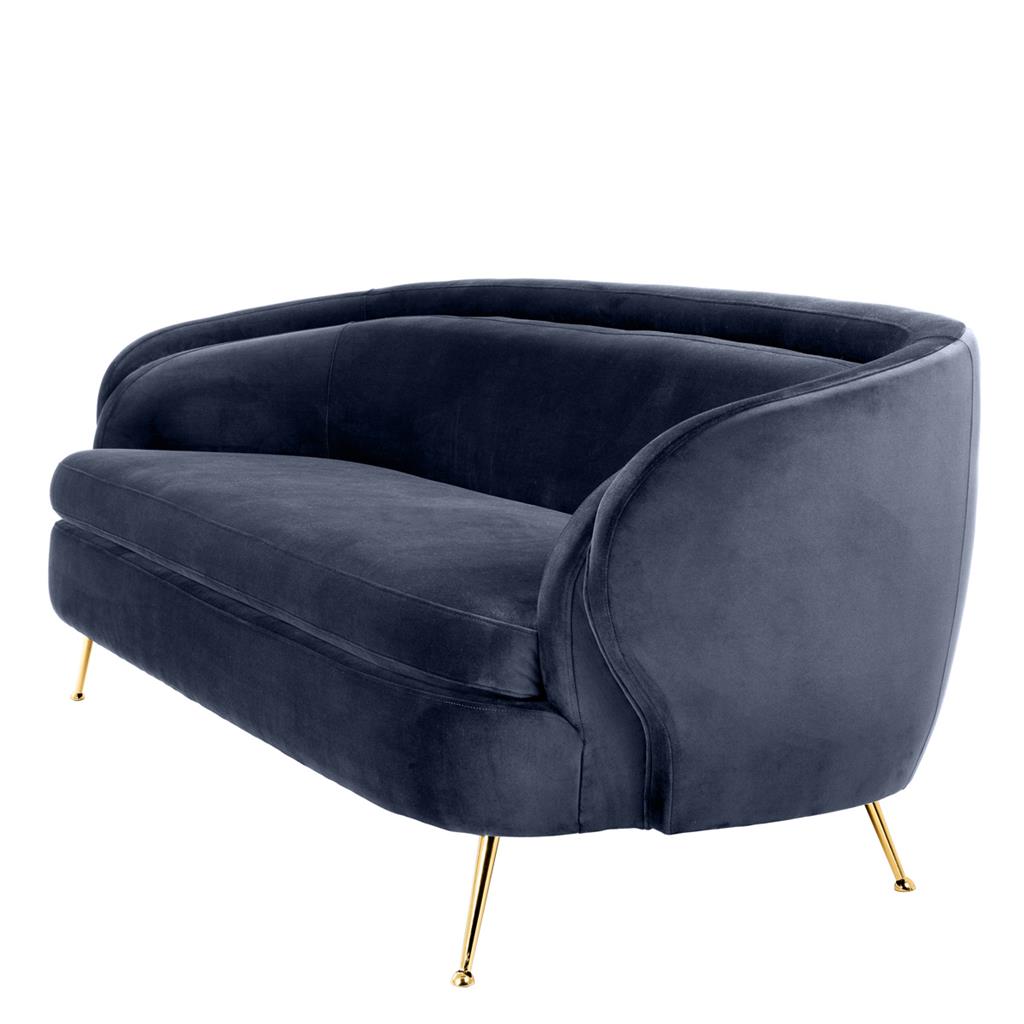 Sofa Orion Savona Midnight Blue Velvet
