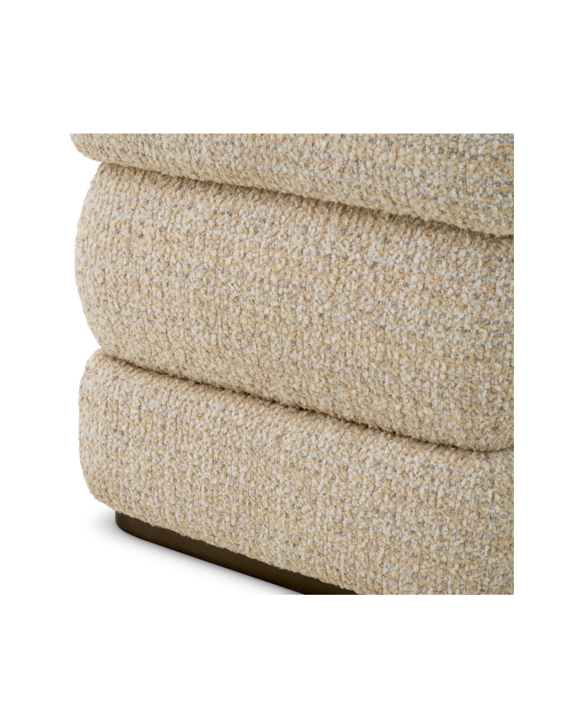 Fifth Hocker Winslow Chenille Beige