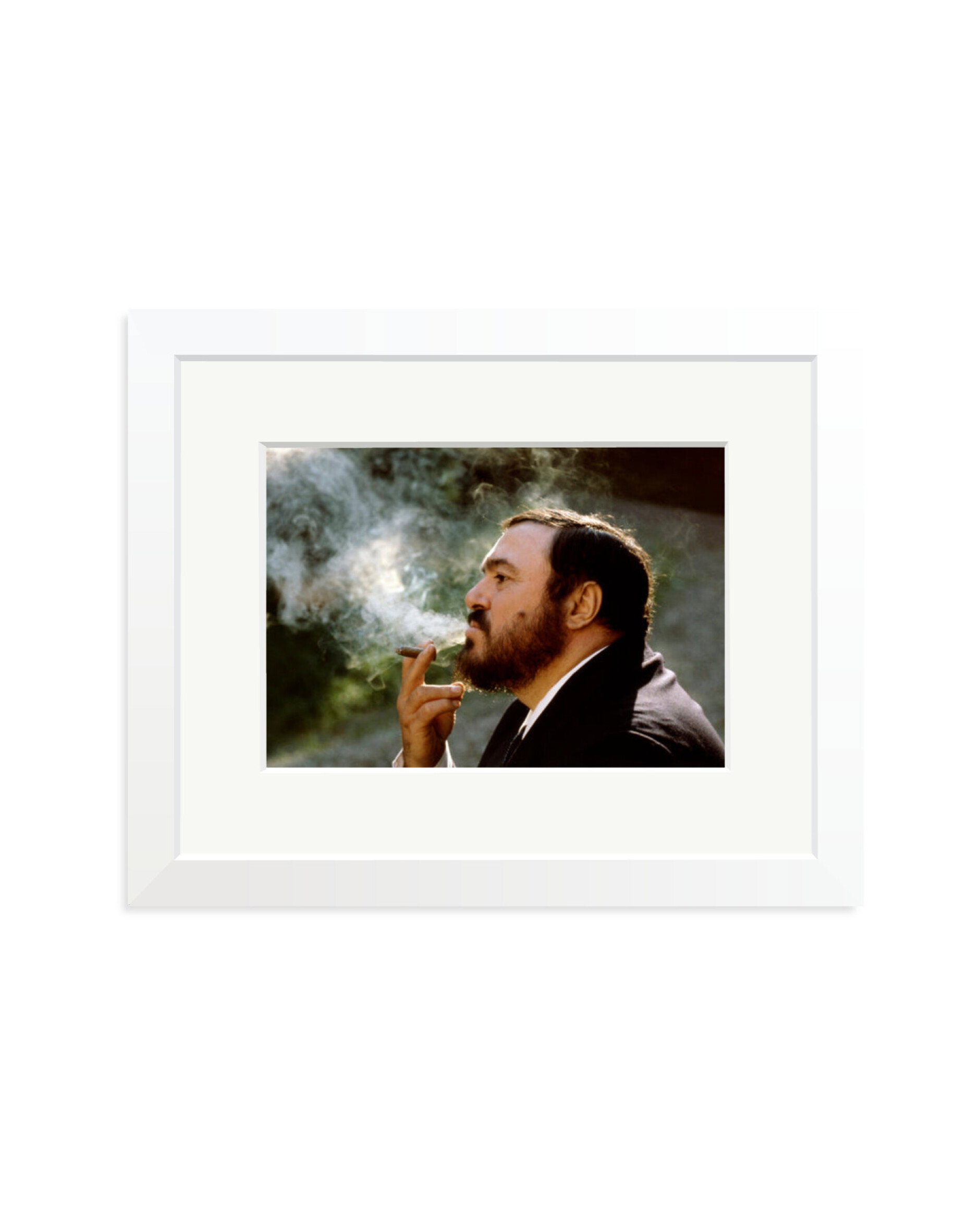Pavarotti Smoking White / Small