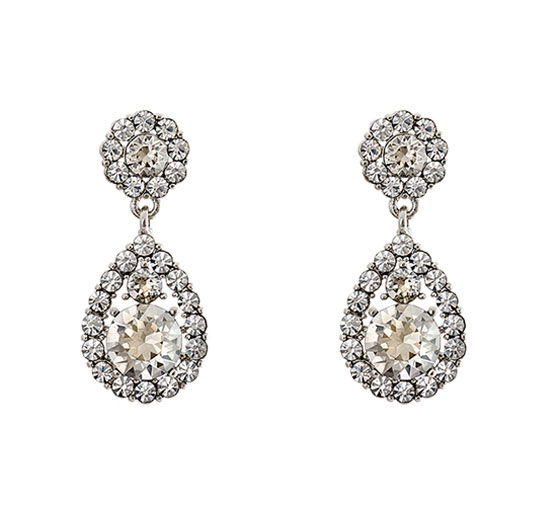 null - Petite Sofia earrings crystal