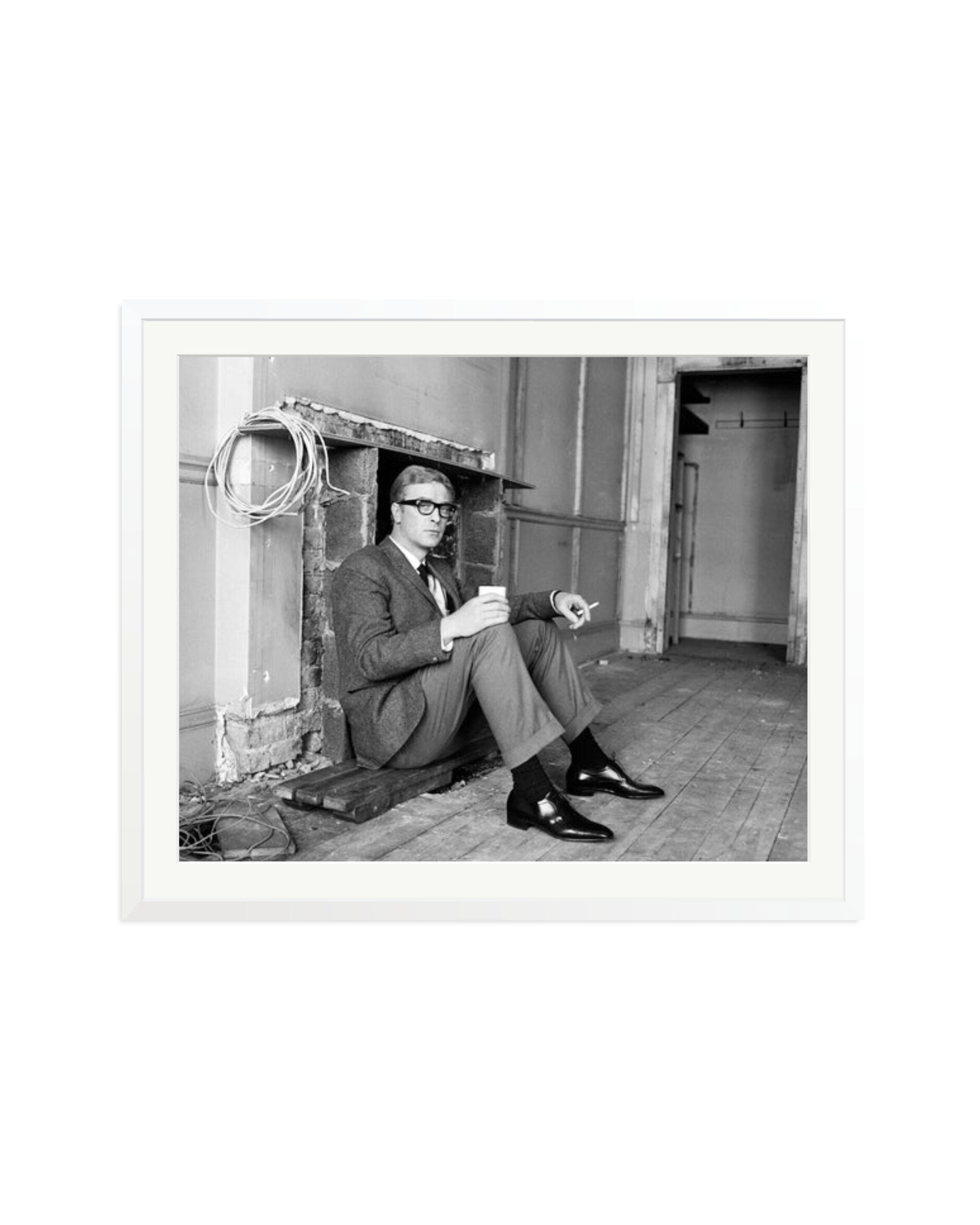 Michael Caine - The Ipcress File White / XXL