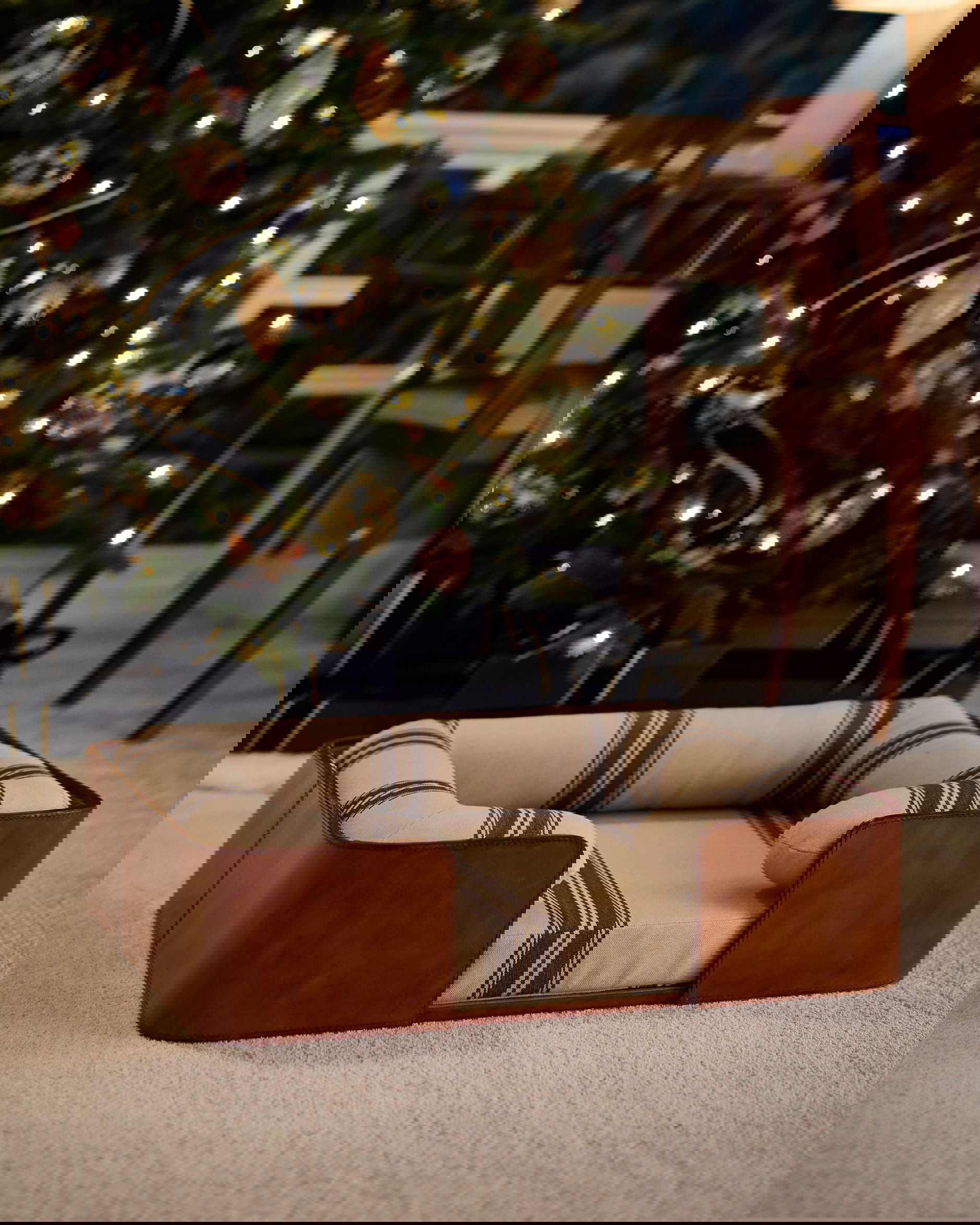 Kensington Hondenbed Boathouse Ticking