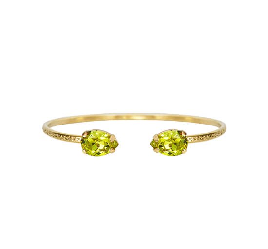 Citrus Green - Petite Drop armband crystal