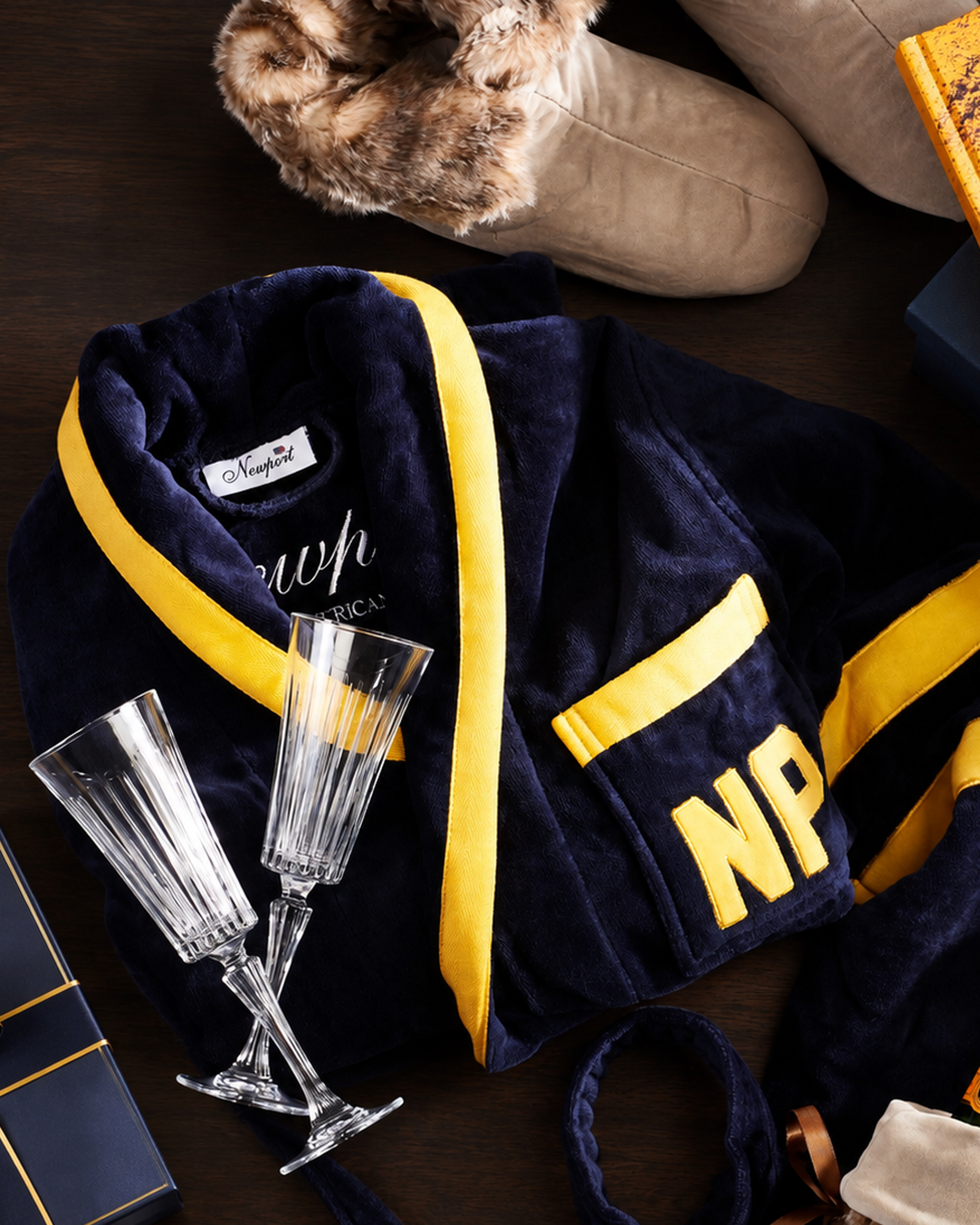 Rugby Ivy League Bathrobe XXL