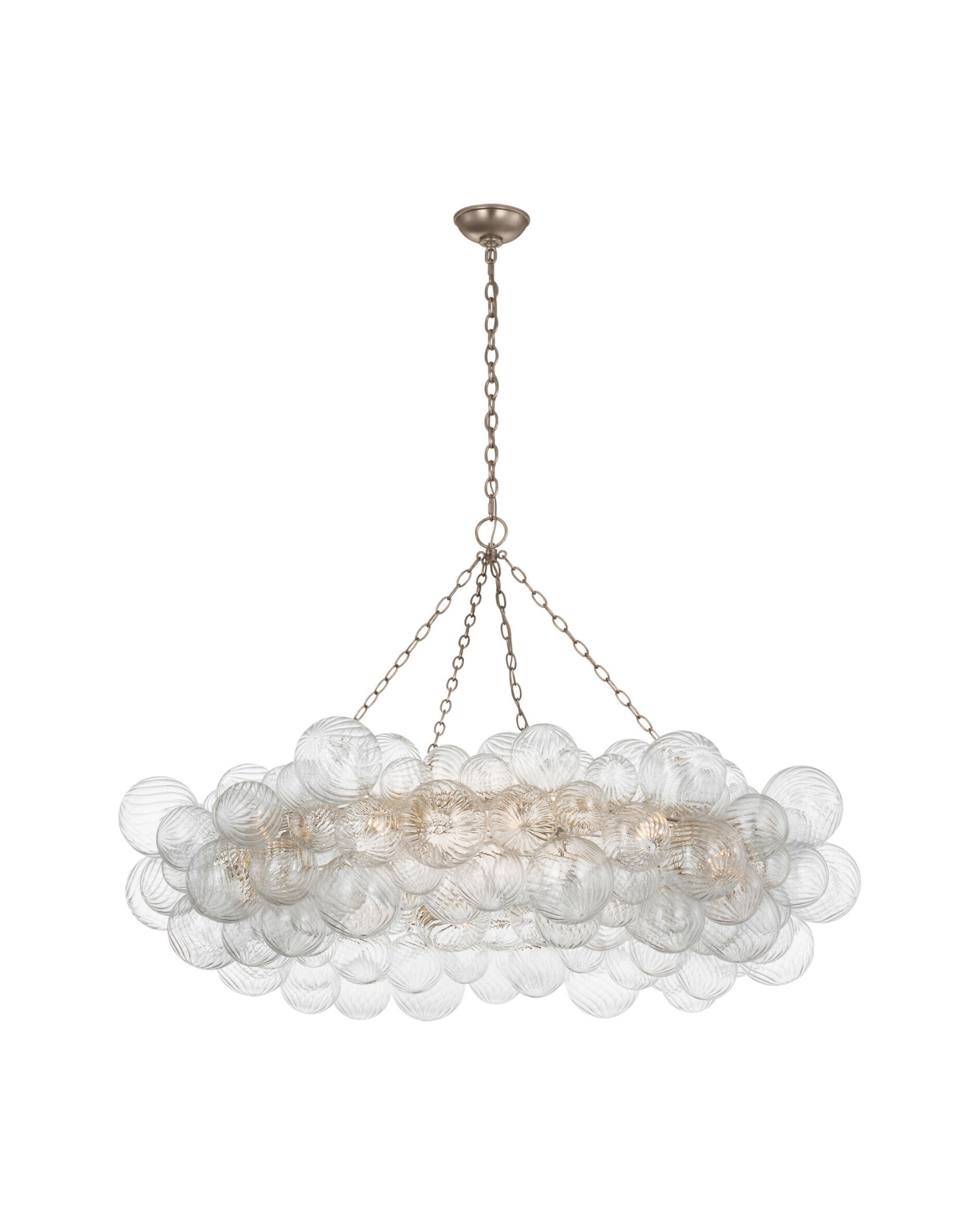 Talia 54" ring takkrona silver