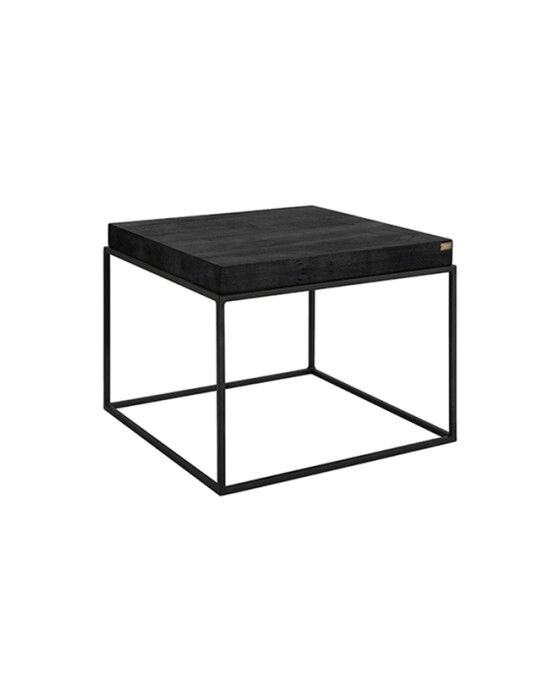 carlisle sidobord svart 65x65cm