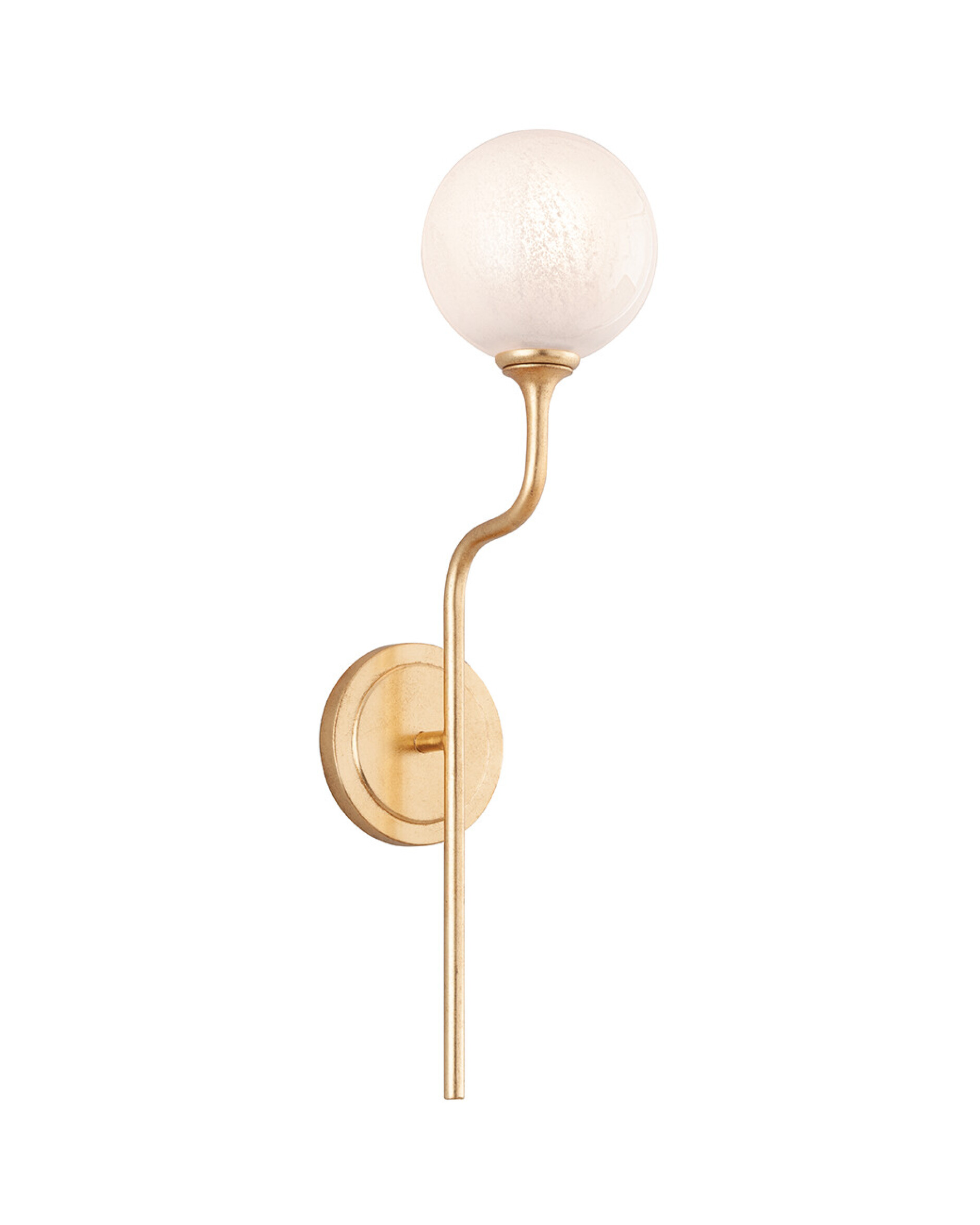 Onyx vegglampe vintage gull