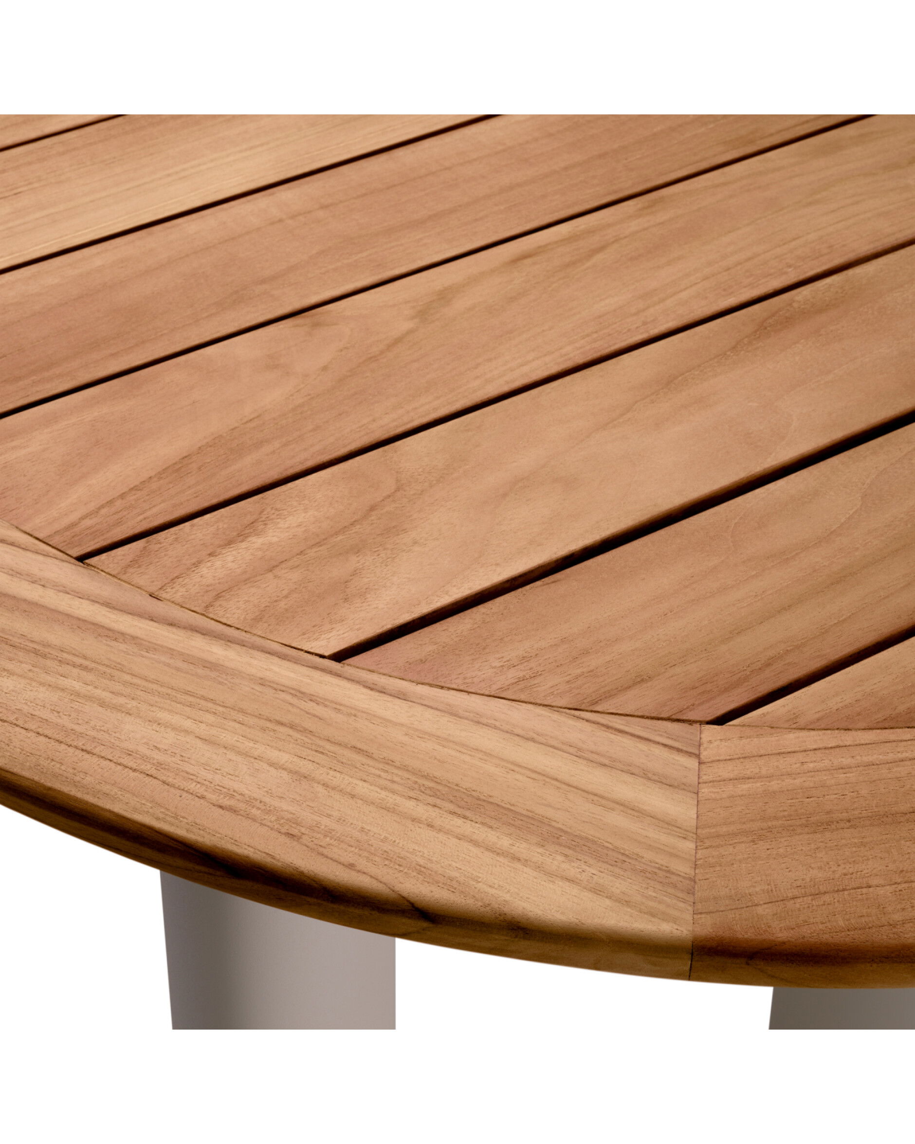 Free Form matbord natural teak