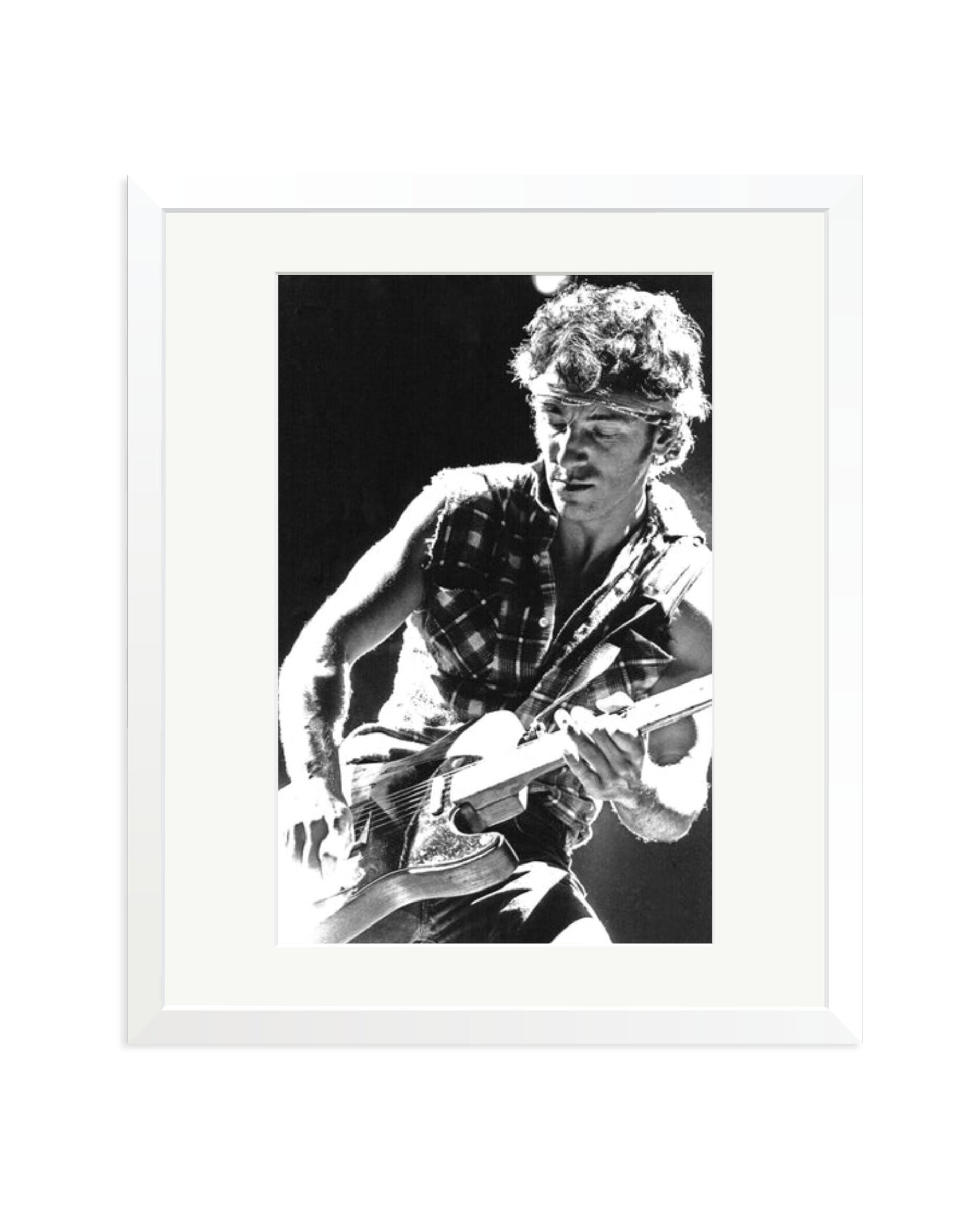 Bruce Springsteen 1984 White / Large