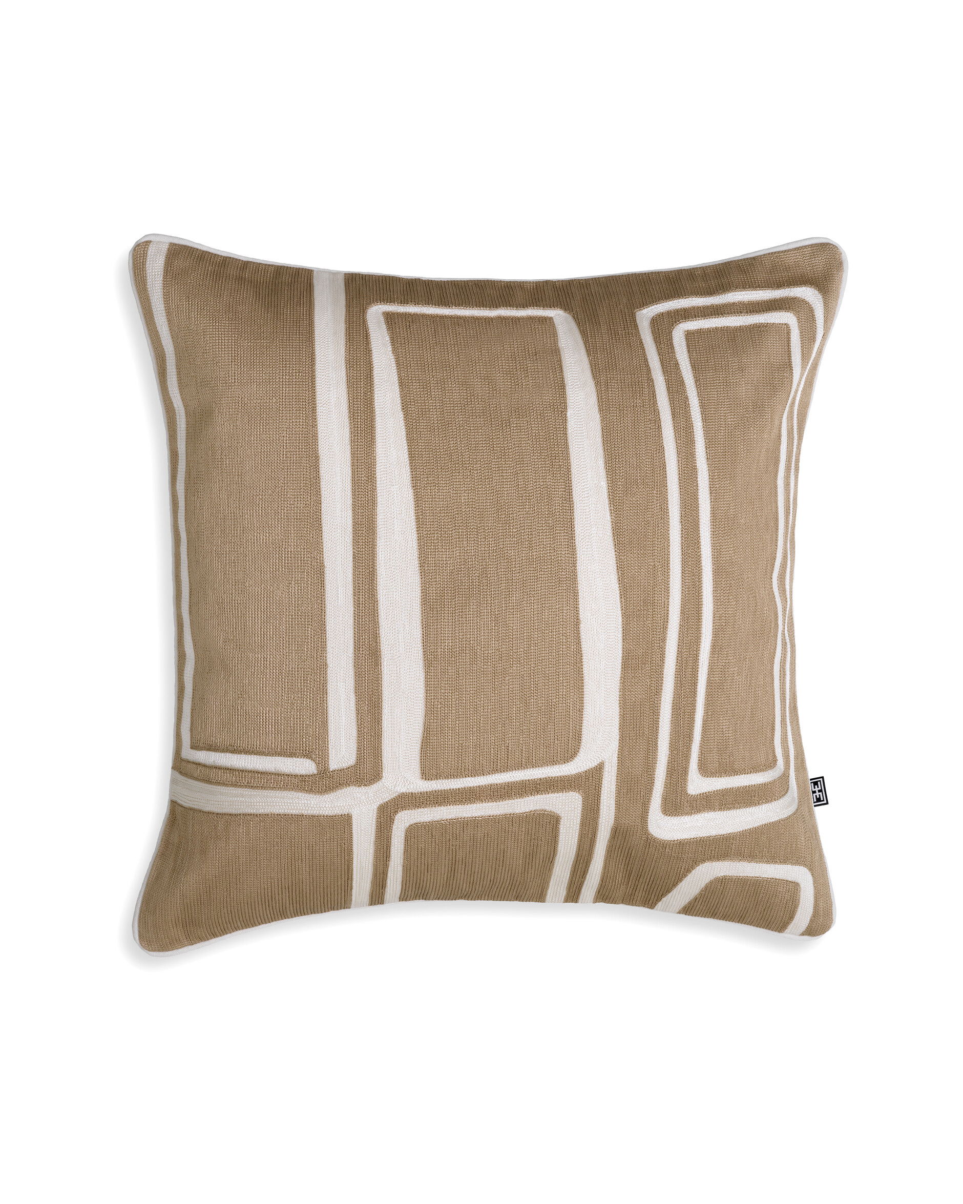 Ribeira Cushion Beige/White
