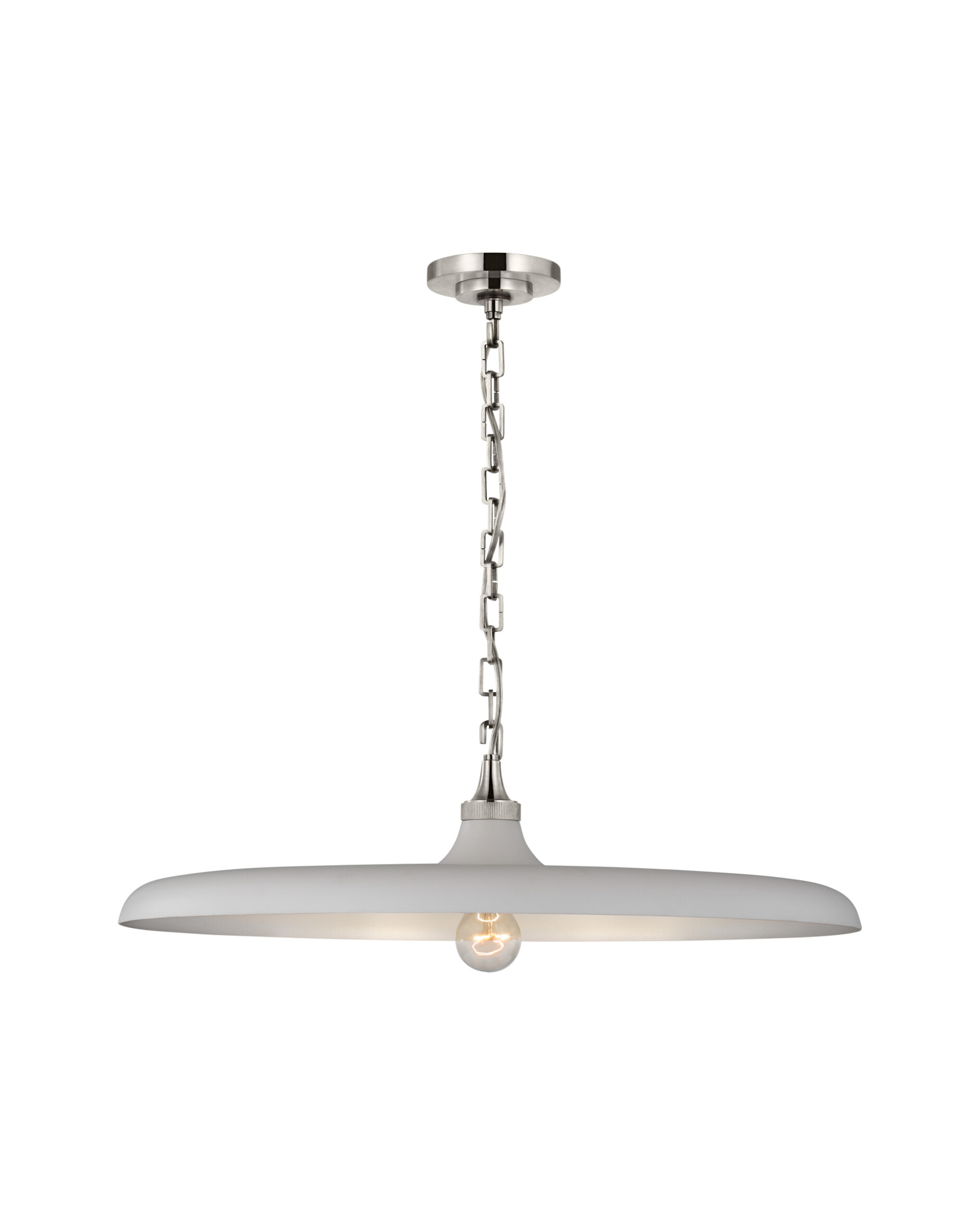 Piatto takpendel nickel/vit L