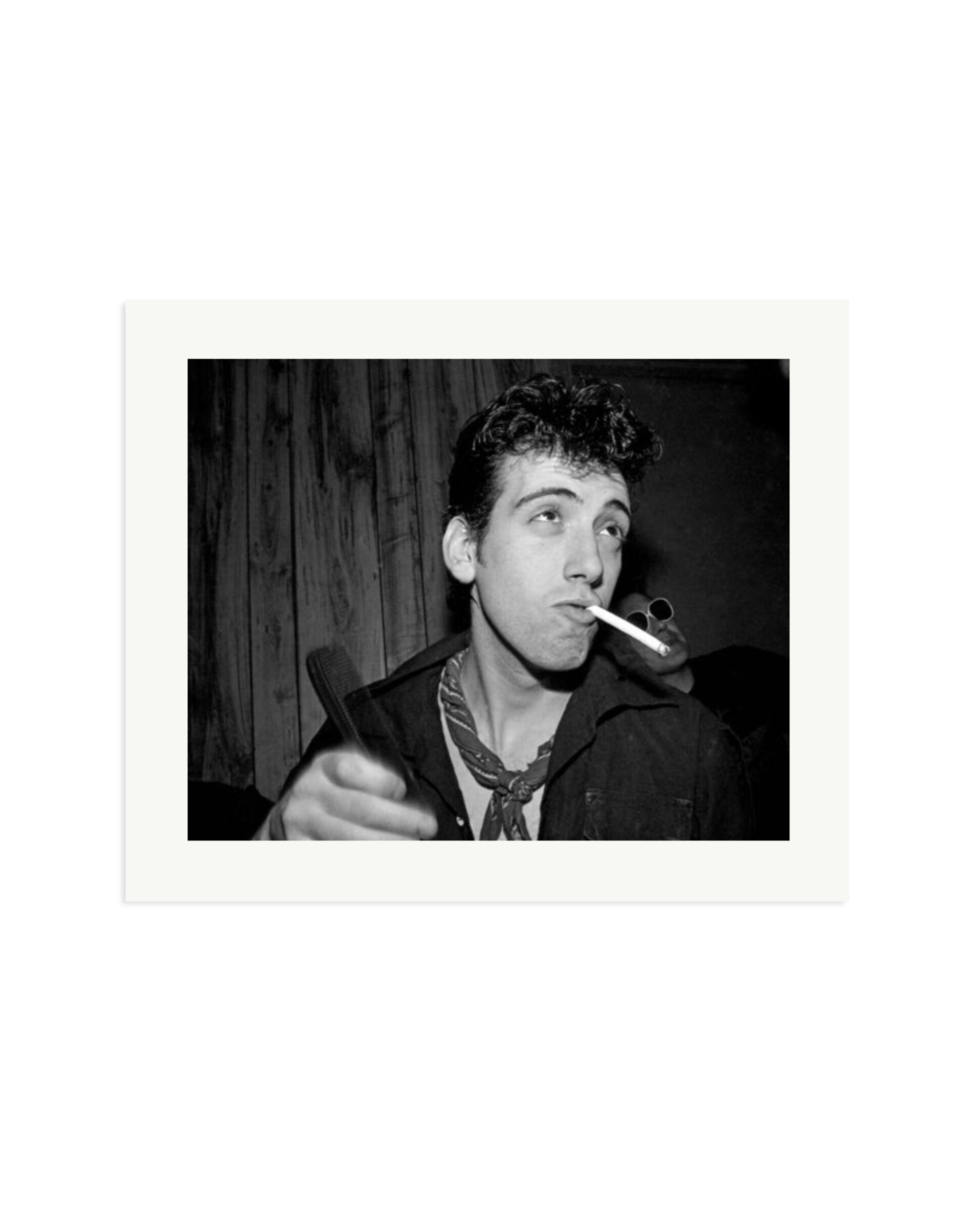 Mick Jones of The Clash Backstage 1979 Print Only / Large