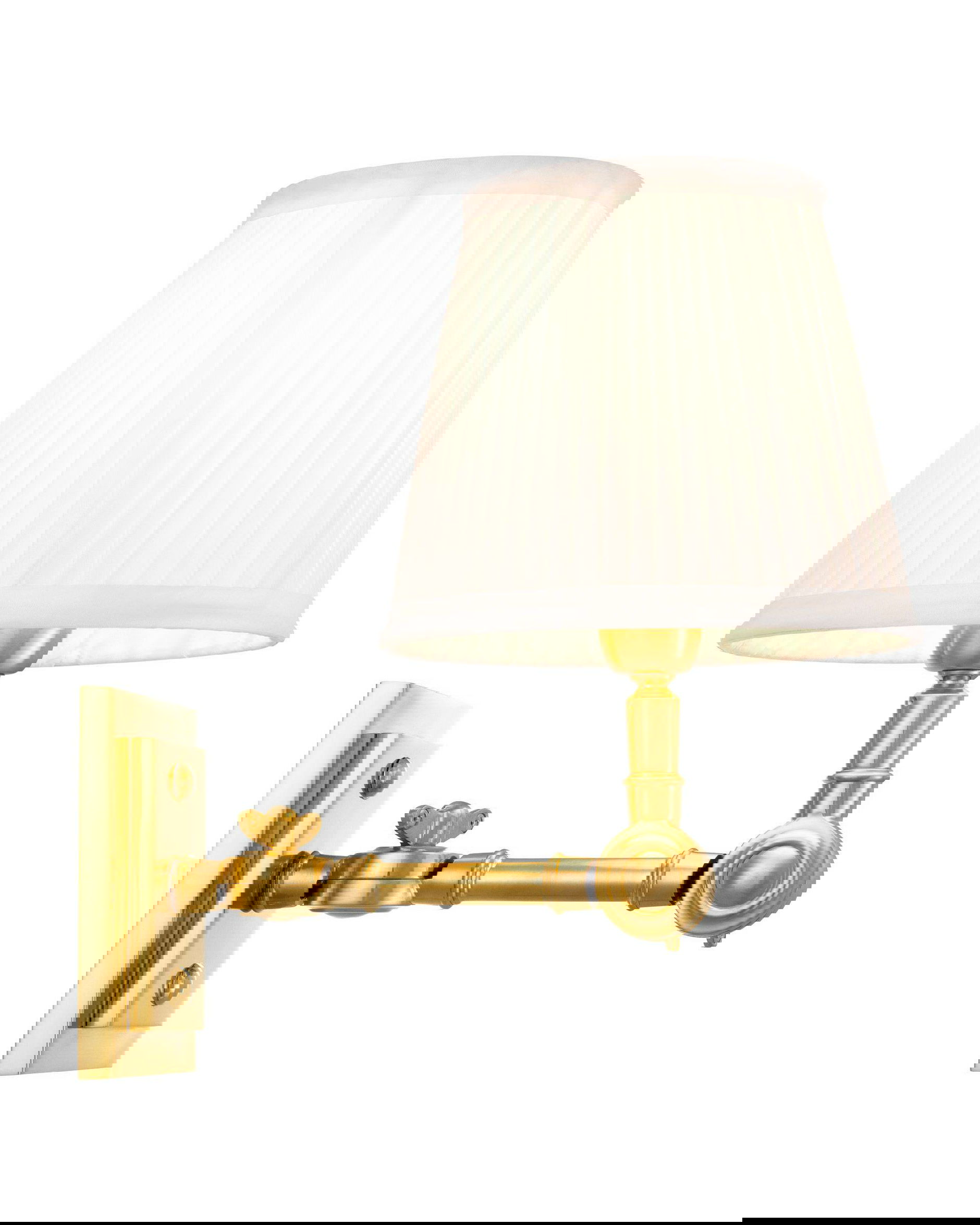 Wentworth vägglampa guld/vit