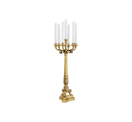 Messing - Jefferson Candle Holder Brass