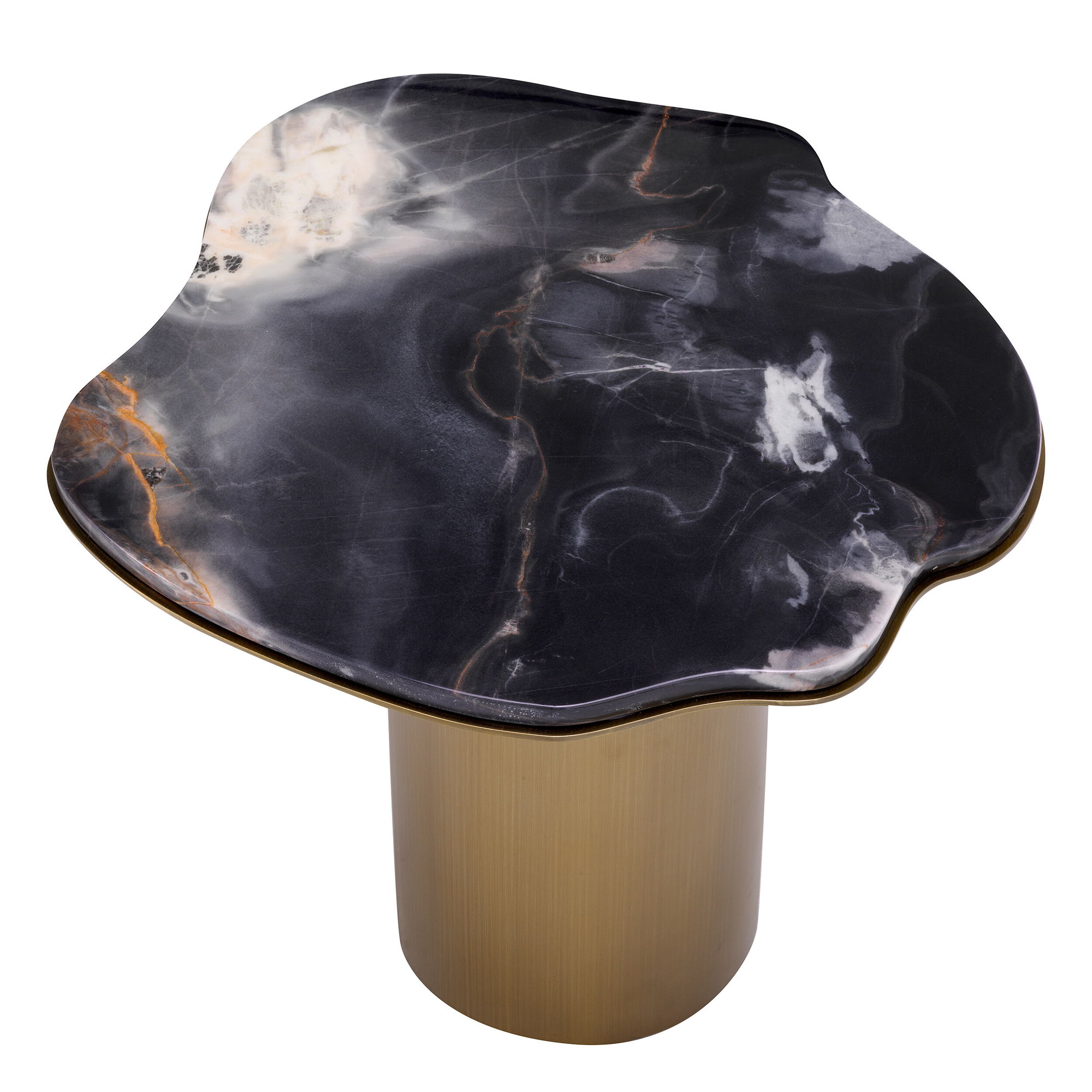 Shapiro sidobord black marble