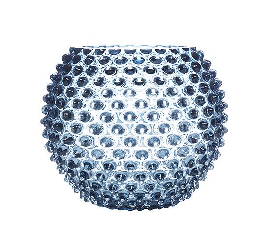 Dusty blue - Vase Paris, askeblå, 18 cm