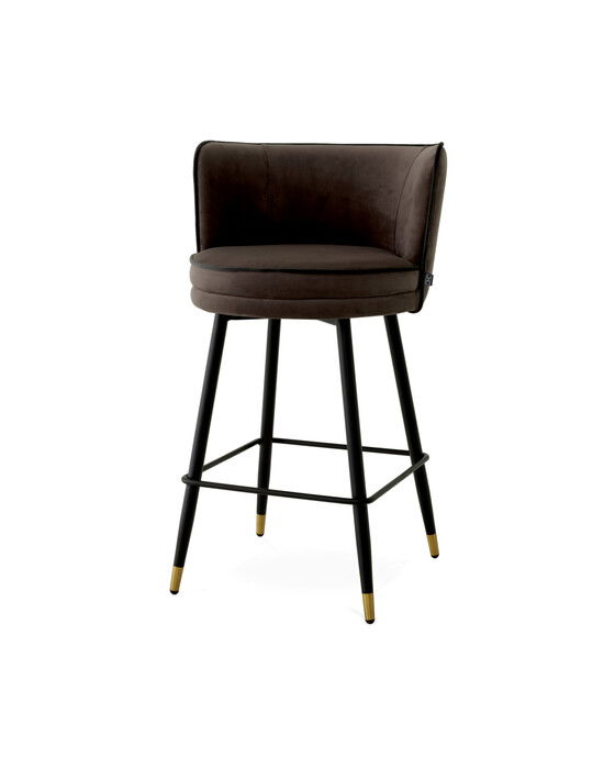 grenada barstol savona grey velvet