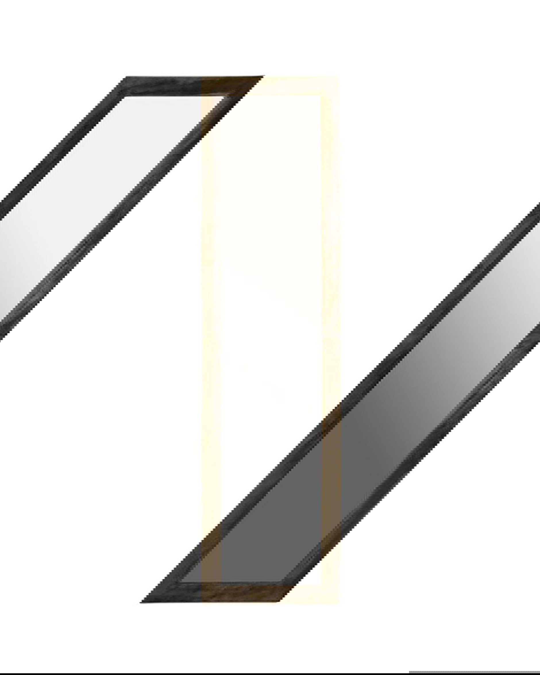 Enya spegel mässing