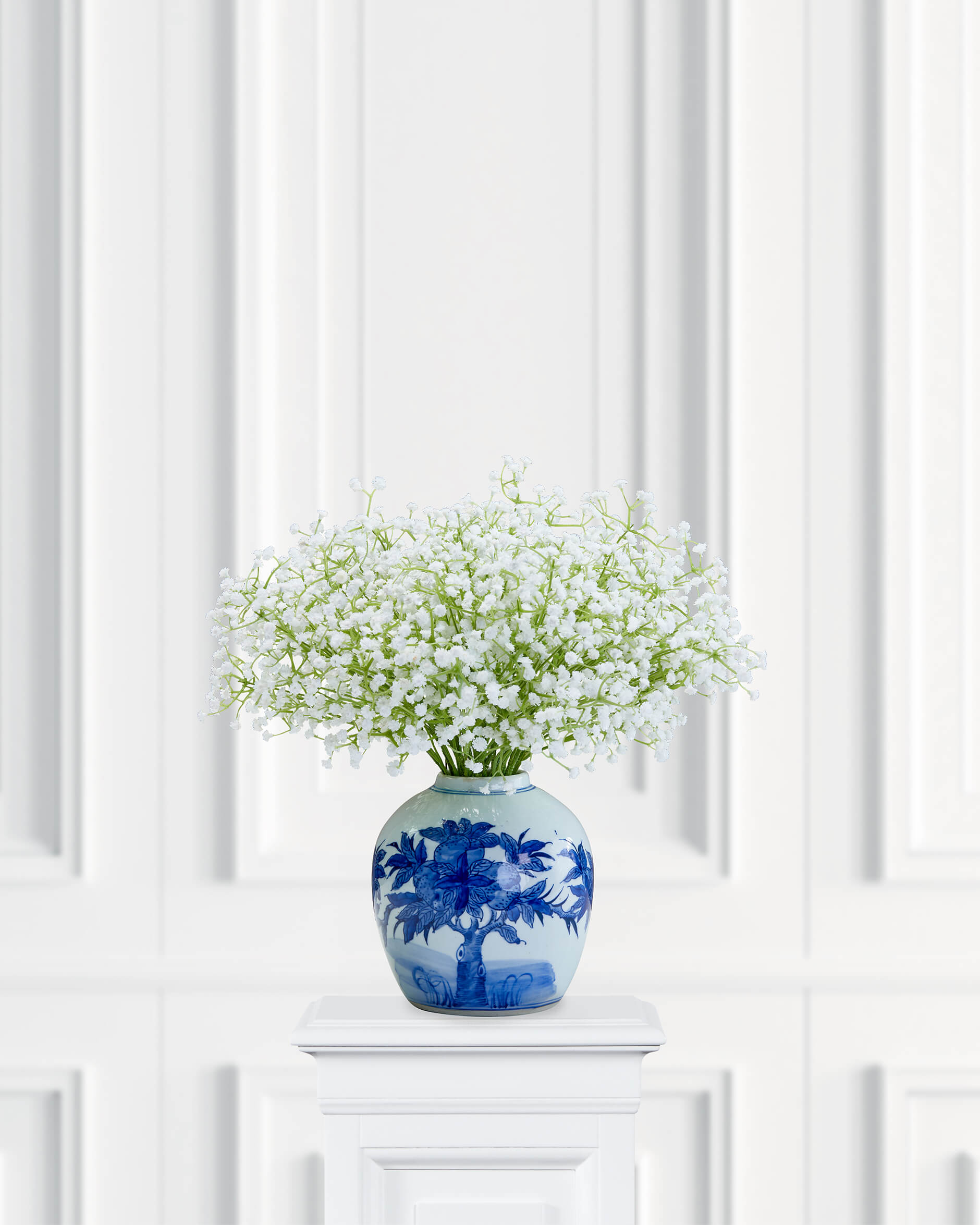 Brudslöja snittblomma vit