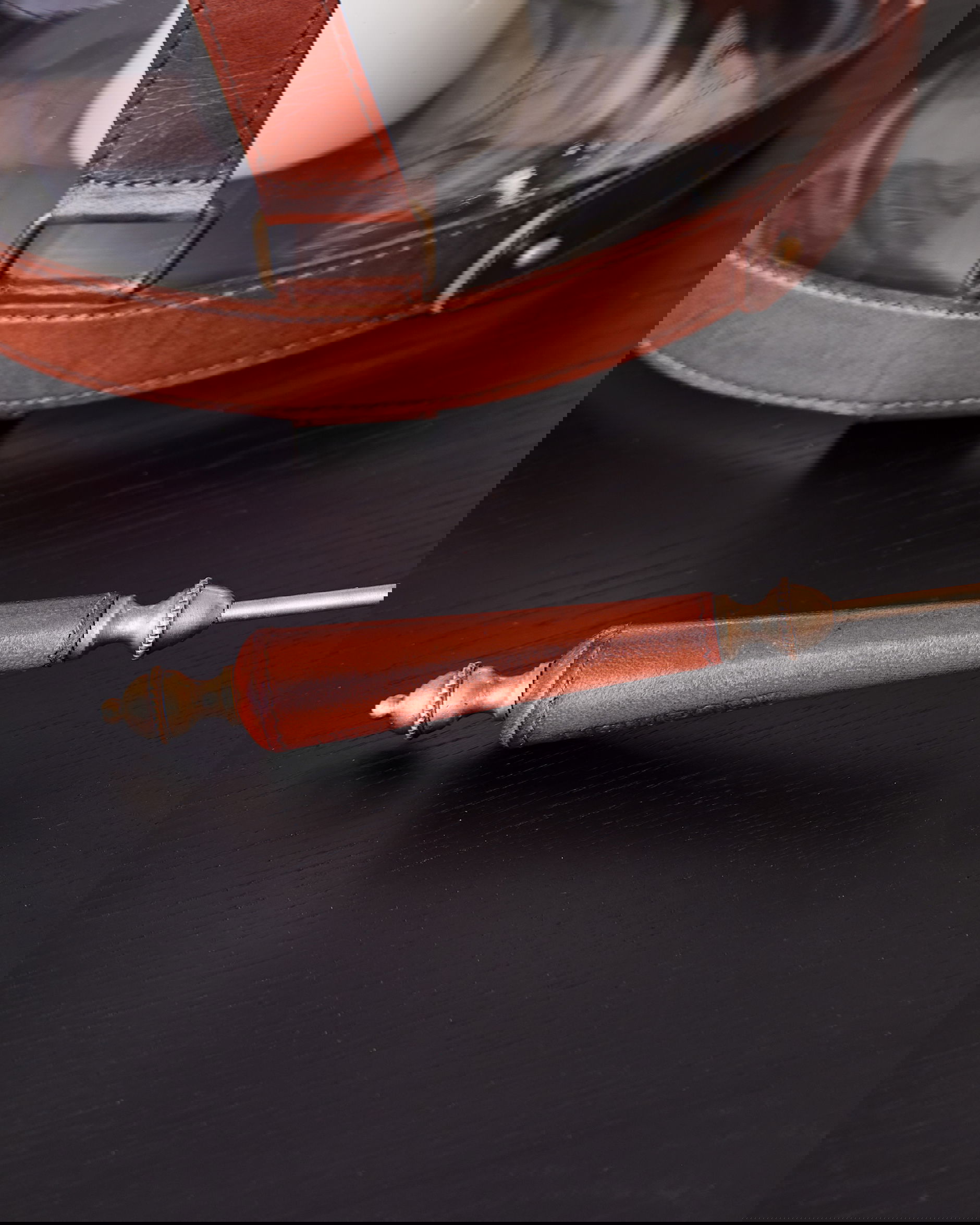 Kensington-kynttilänsammutin, nahka/metalli