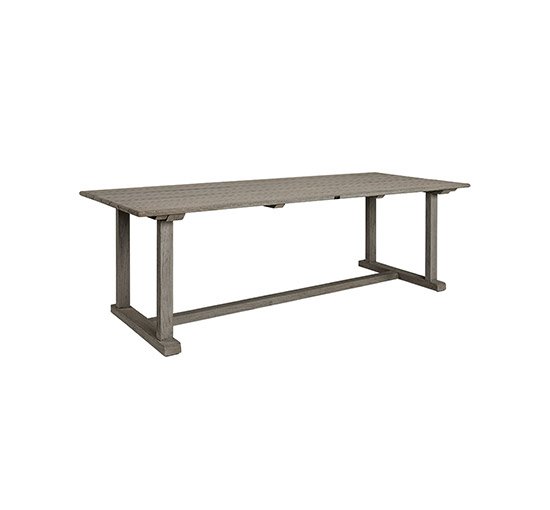 Charcoal Teak - Palermo Dining Table Charcoal