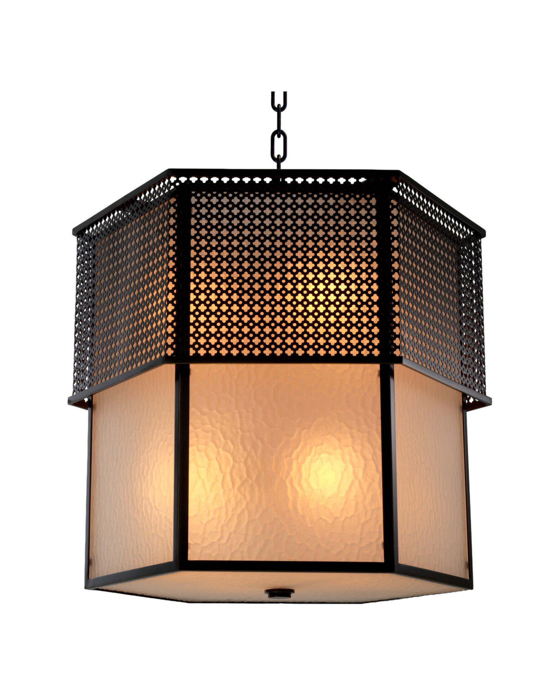 Minerva kroonluchter brons