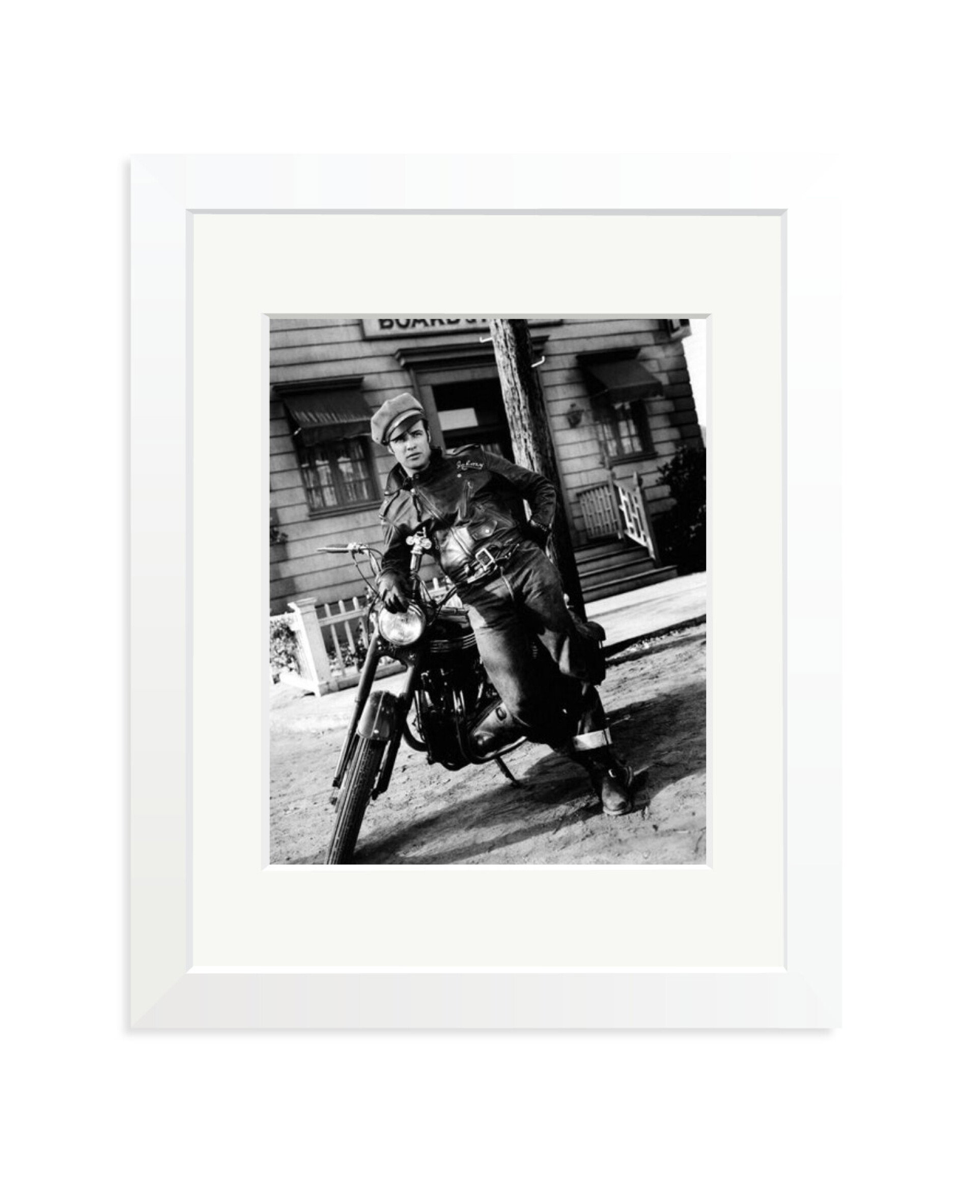 Brando As The Wild One White / Small