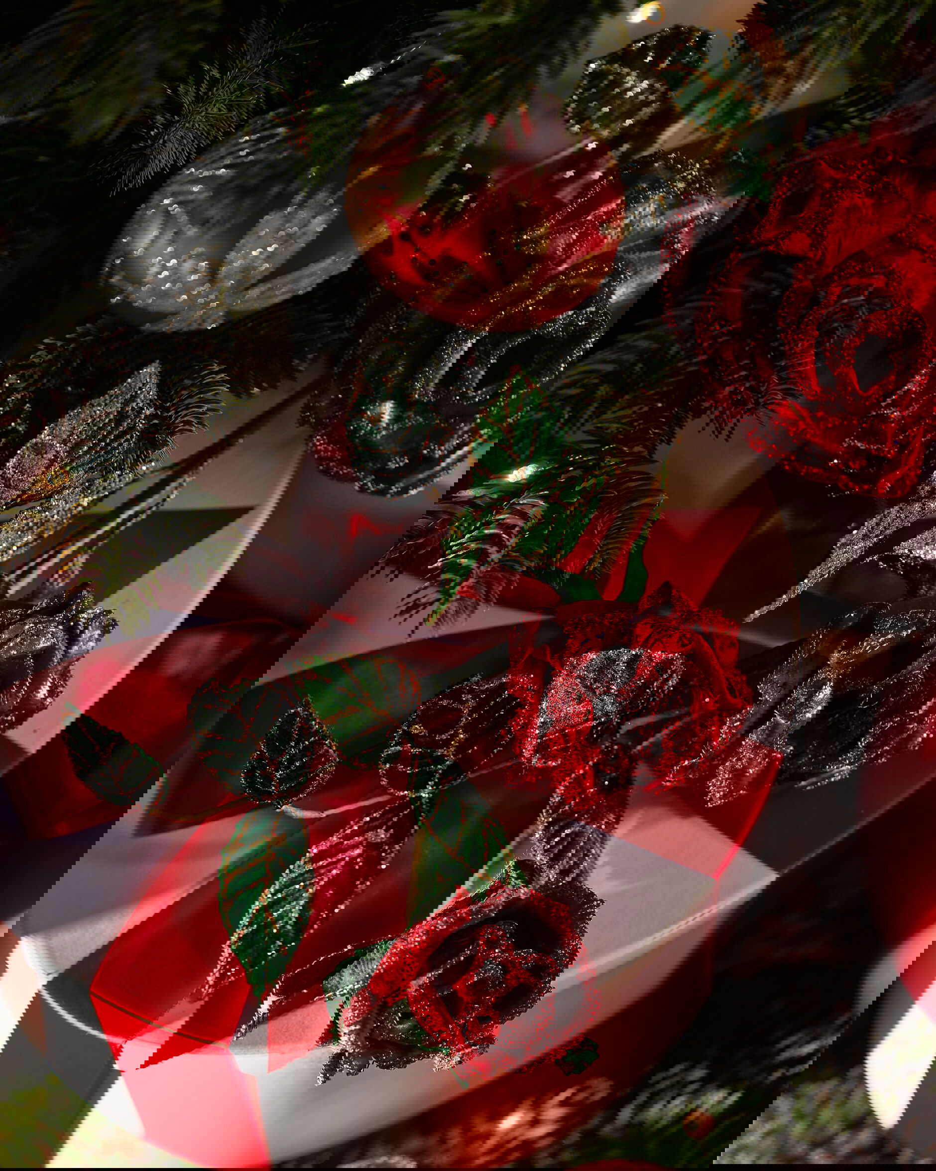 Belle kvist röd 55cm