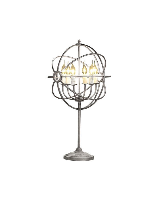 Rome bordslampa Natural/Crystal