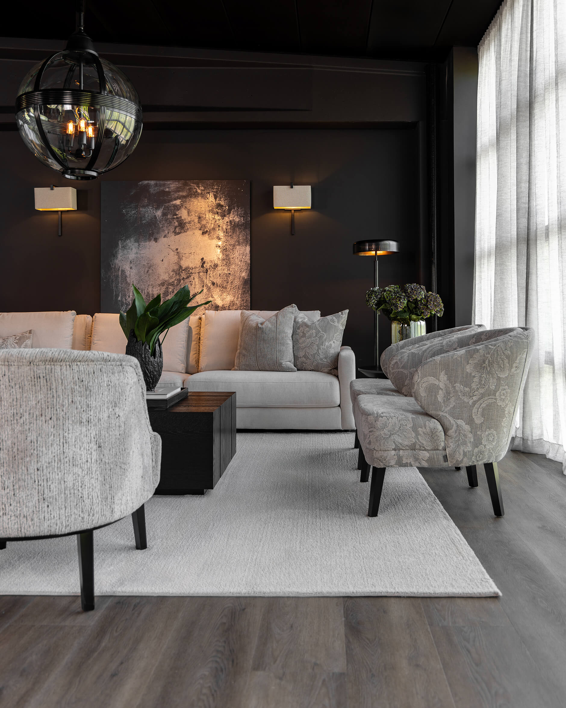 Barrington fåtölj serena flower